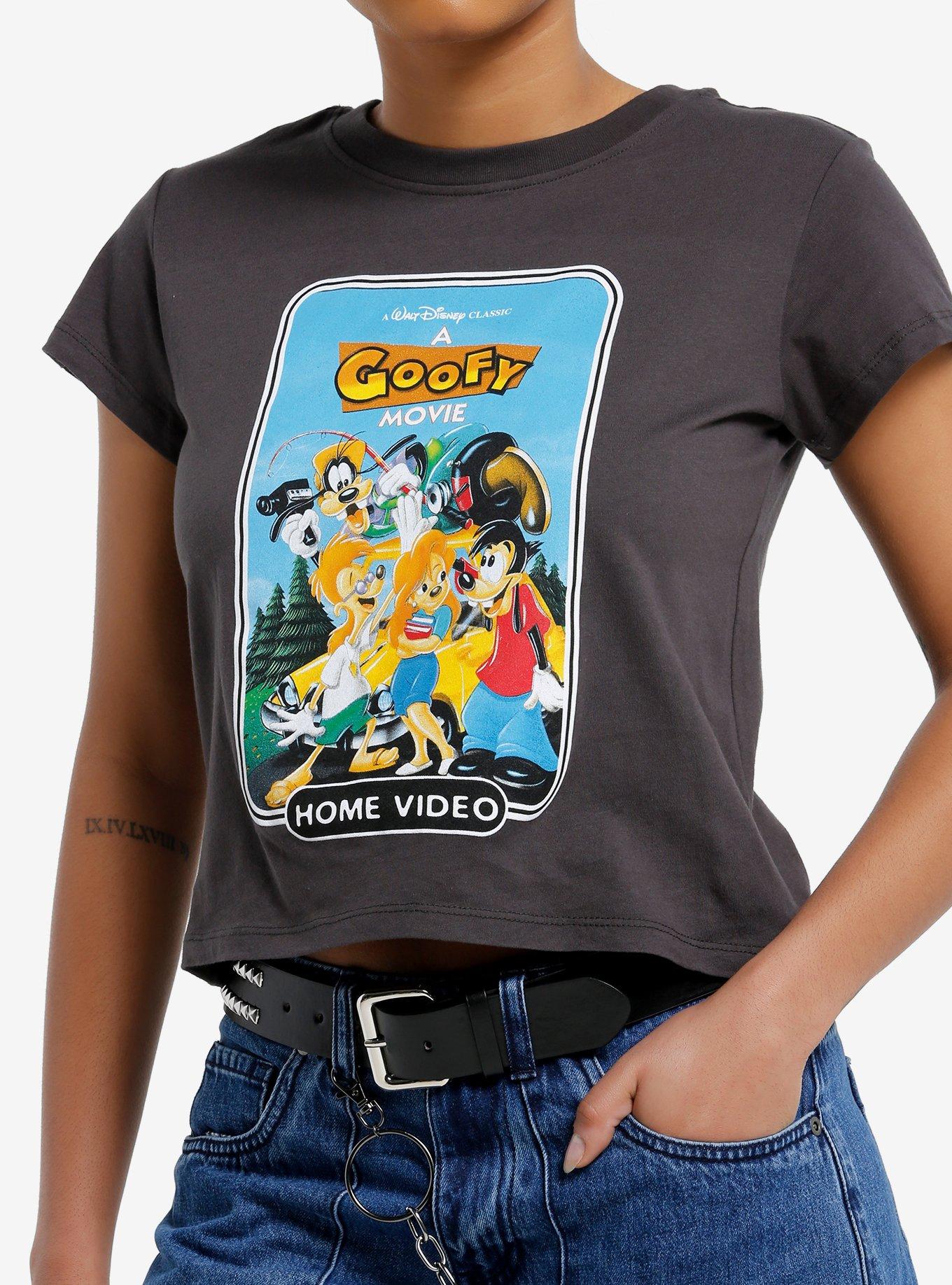 Disney A Goofy Movie Home Video Poster Girls Skimmer T-Shirt