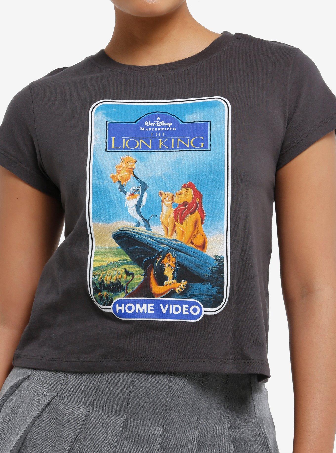 Disney The Lion King Home Video Poster Girls Skimmer T-Shirt