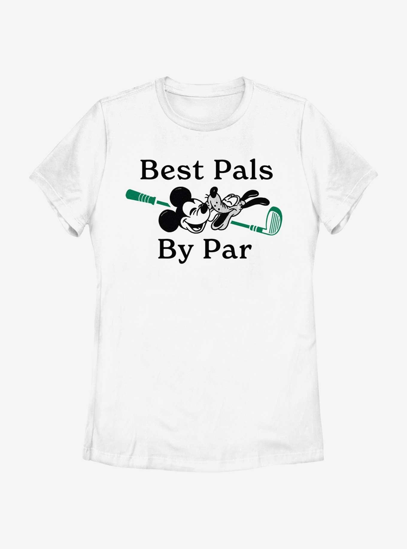 Disney Mickey Mouse Best Pals By Par Womens T-Shirt, WHITE, hi-res