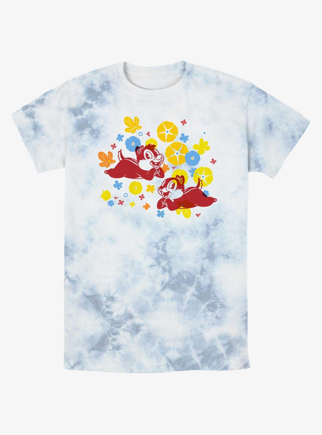 Disney Mickey Mouse Twice The Fun Tie-Dye T-Shirt, WHITEBLUE, hi-res