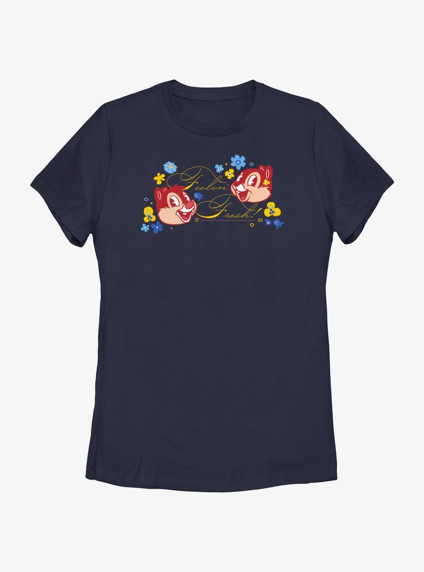 Disney Mickey Mouse Feelin Fresh Womens T-Shirt, NAVY, hi-res