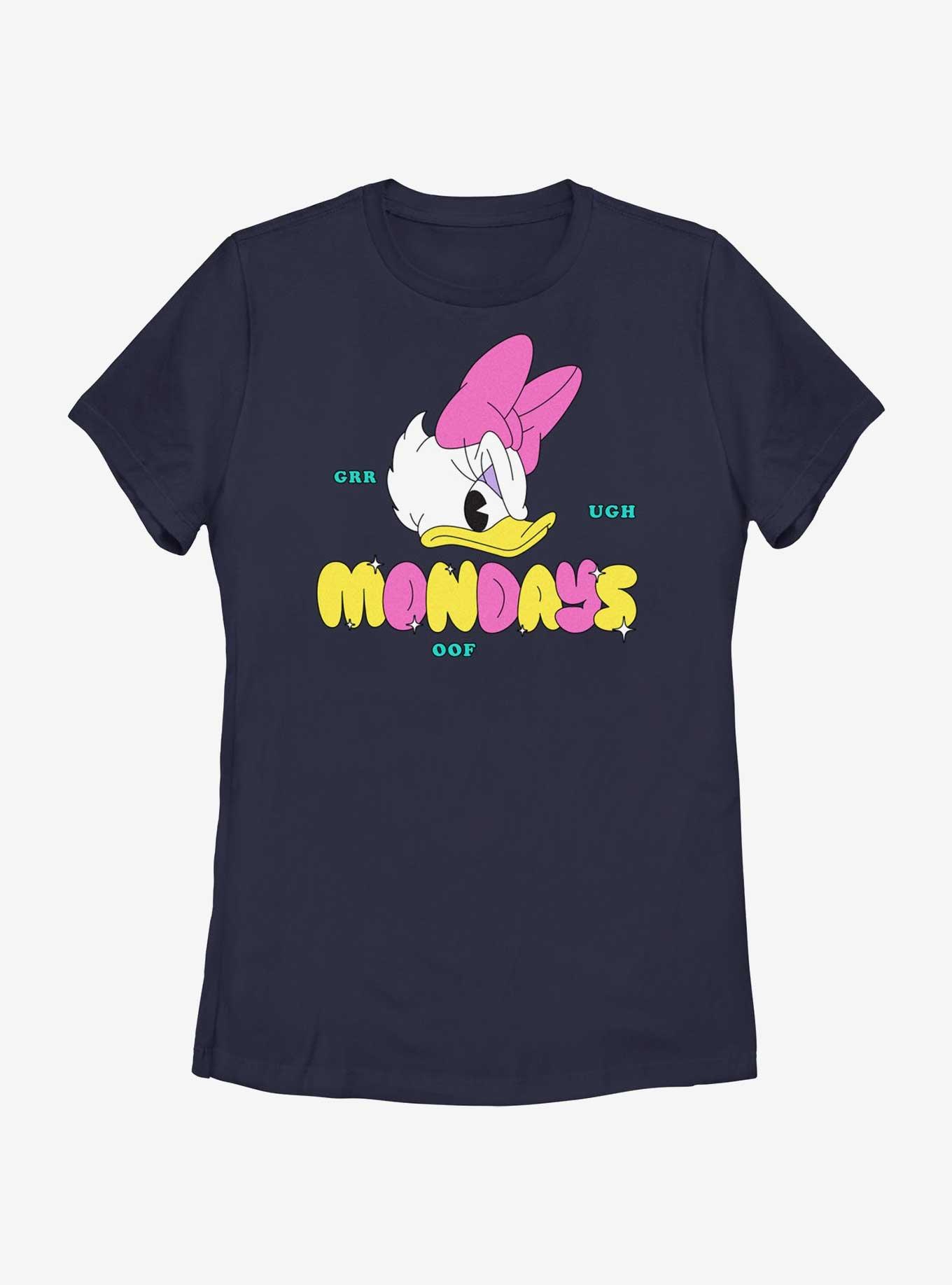 Disney Mickey Mouse Mondays Daisy Womens T-Shirt, NAVY, hi-res