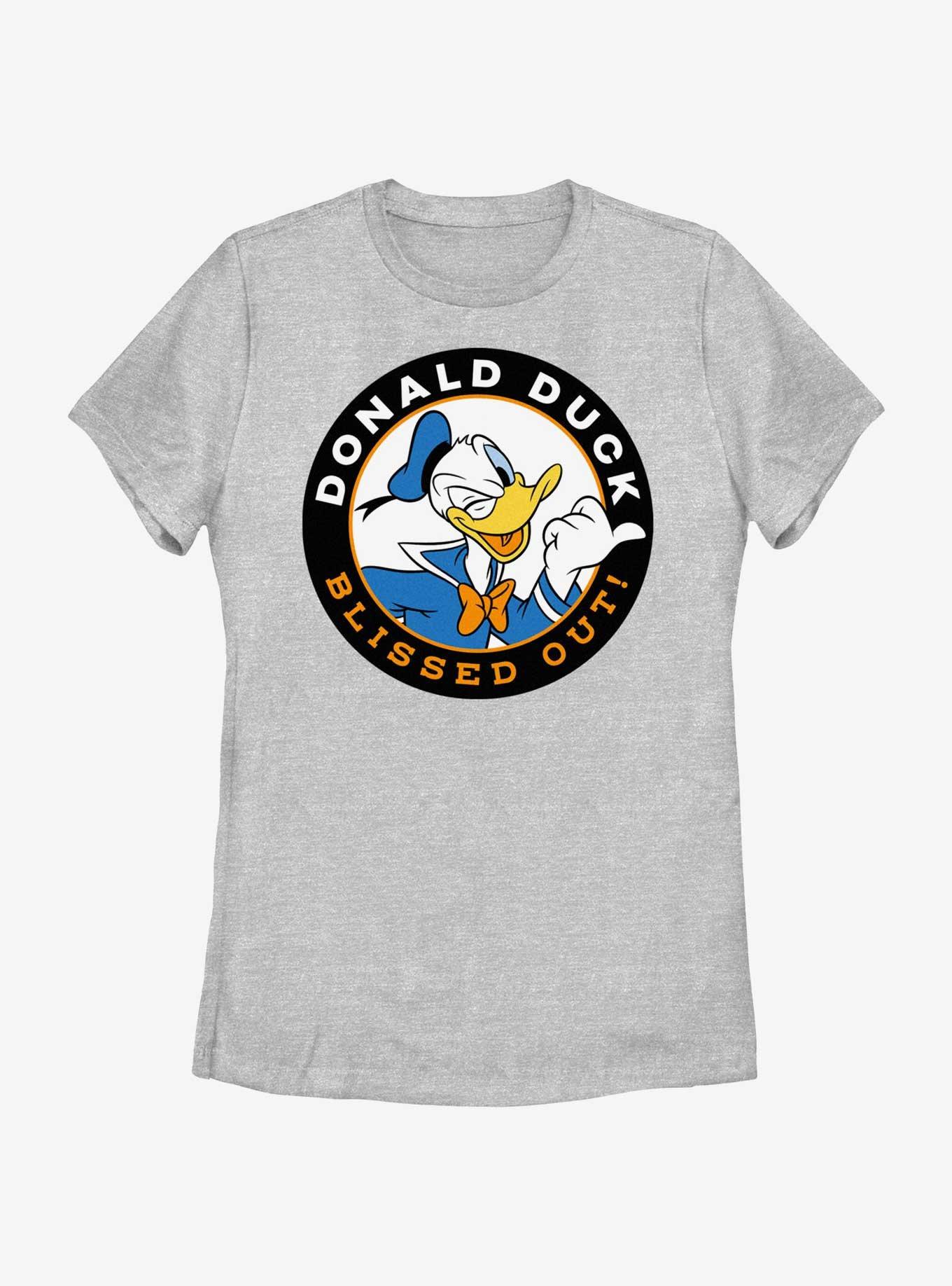 Disney Mickey Mouse Donald Duck Blissed Out Womens T-Shirt, , hi-res