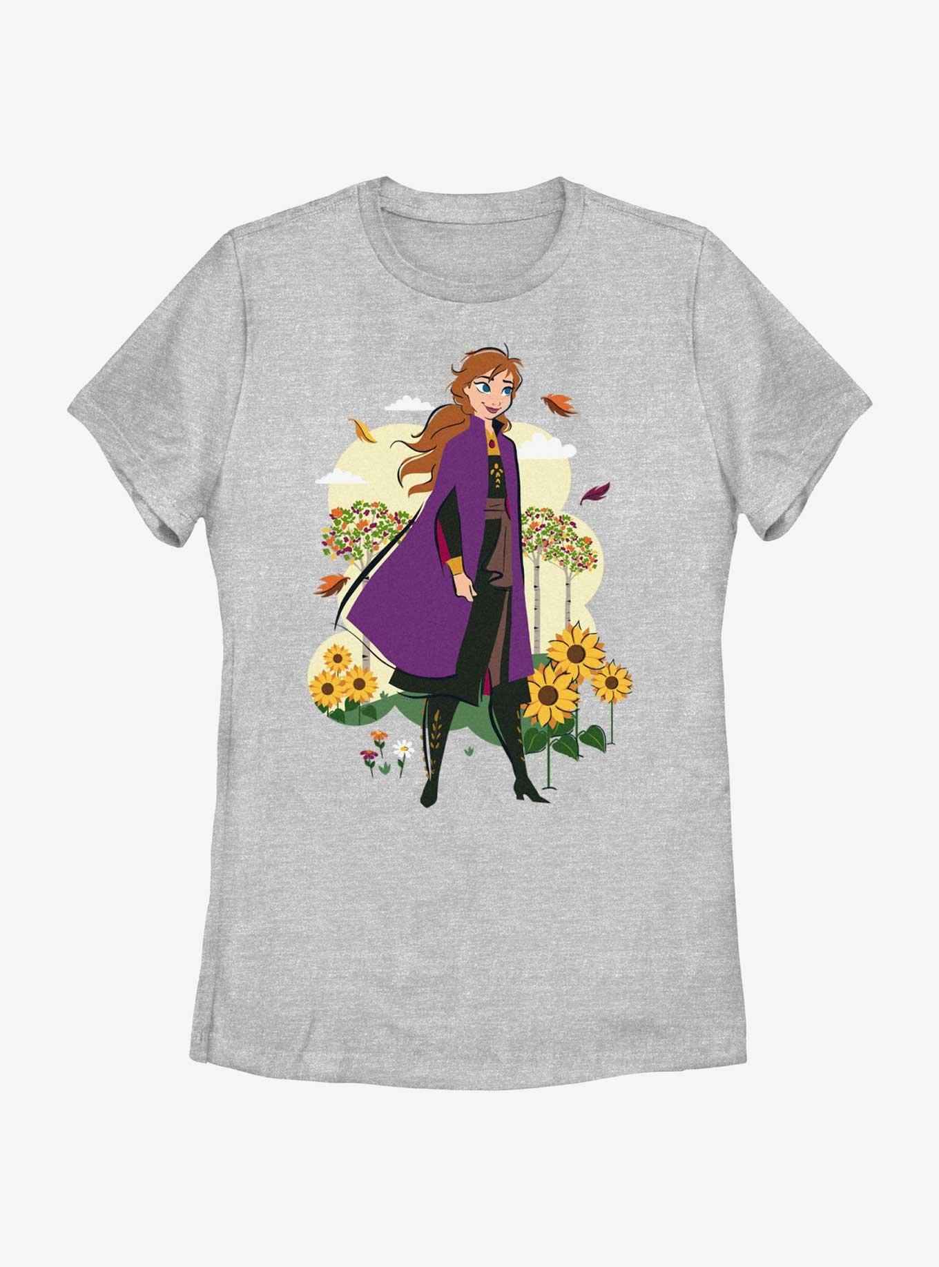 Disney Frozen Spring Anna Womens T-Shirt, ATH HTR, hi-res