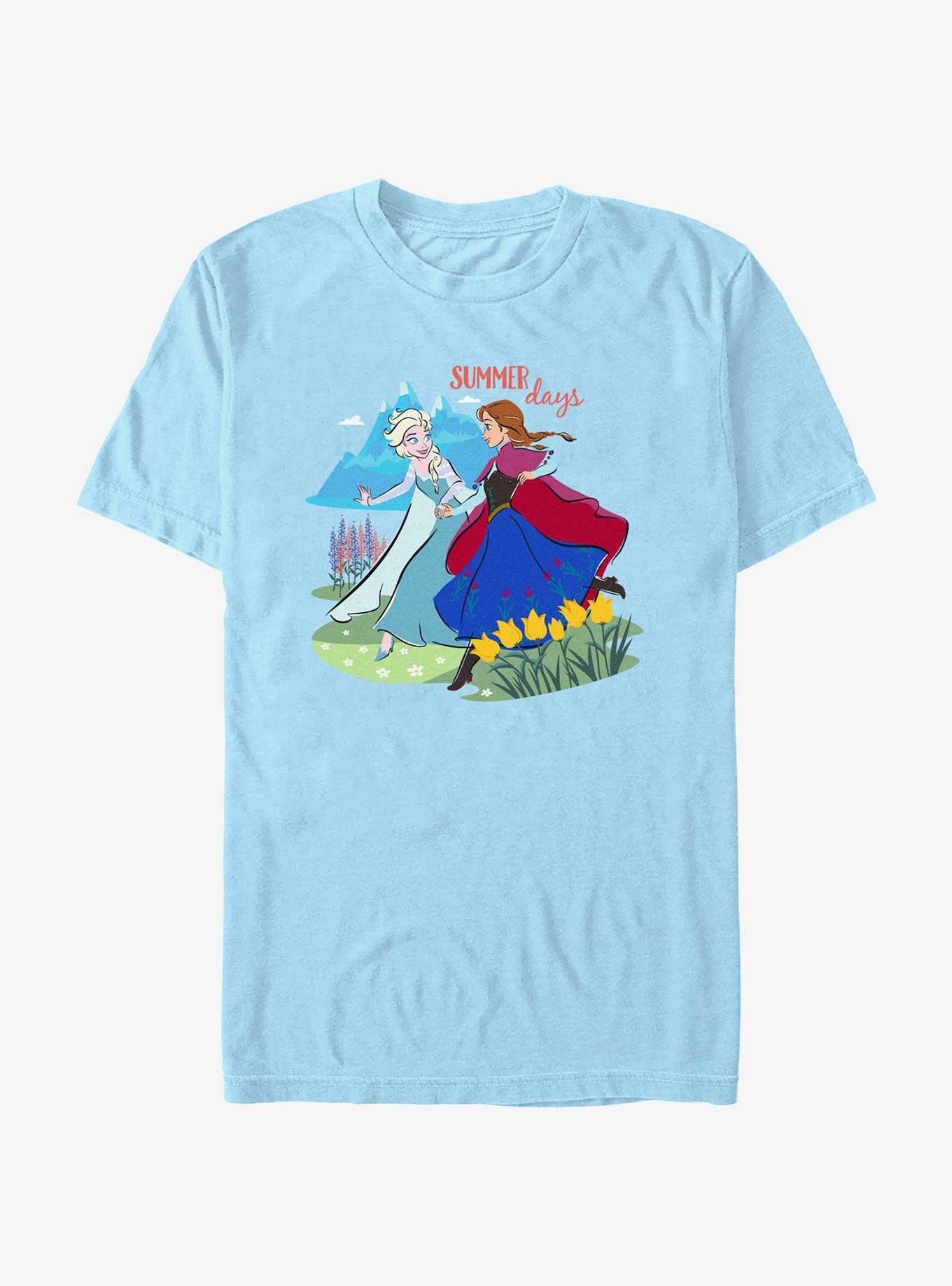 Disney Frozen Summer Days T-Shirt, LT BLUE, hi-res
