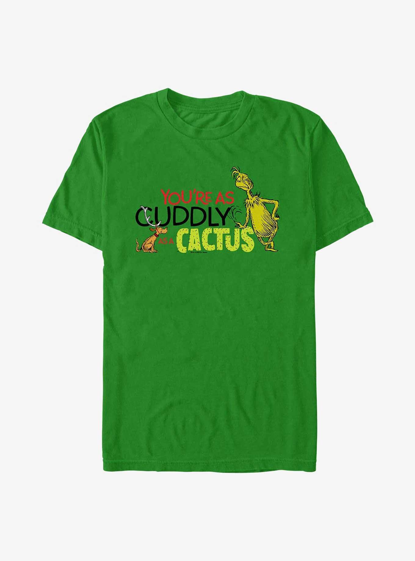 Dr Seuss Cuddly As A Cactus T-Shirt, , hi-res