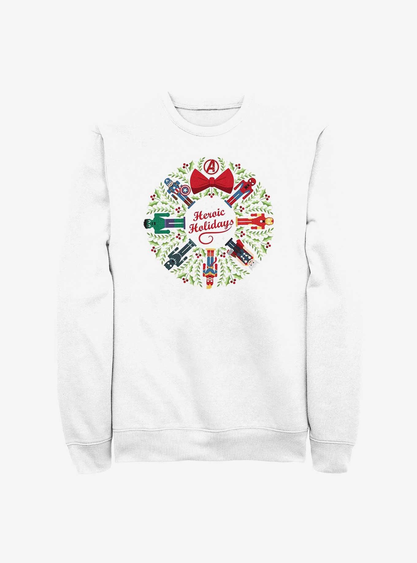 Marvel Heroic Holidays Avengers Sweatshirt, , hi-res