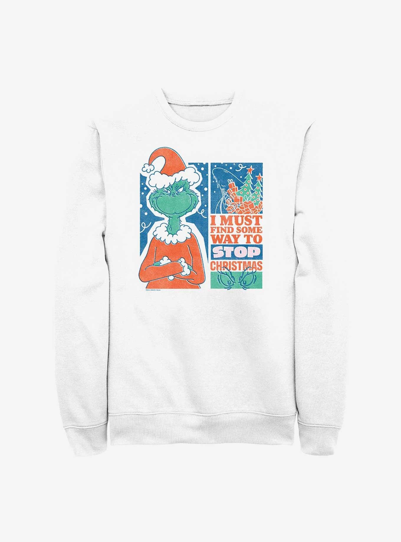 Dr Seuss Must Stop Christmas Sweatshirt, , hi-res