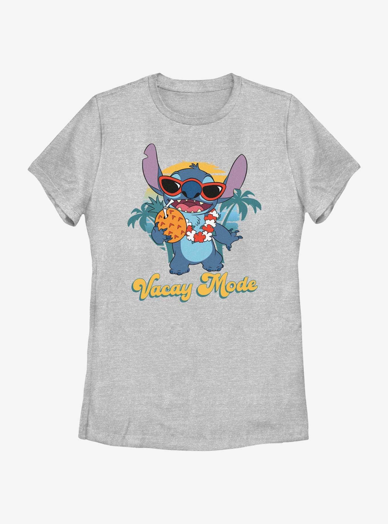 Disney Lilo & Stitch On Vacation Mode Womens T-Shirt, , hi-res