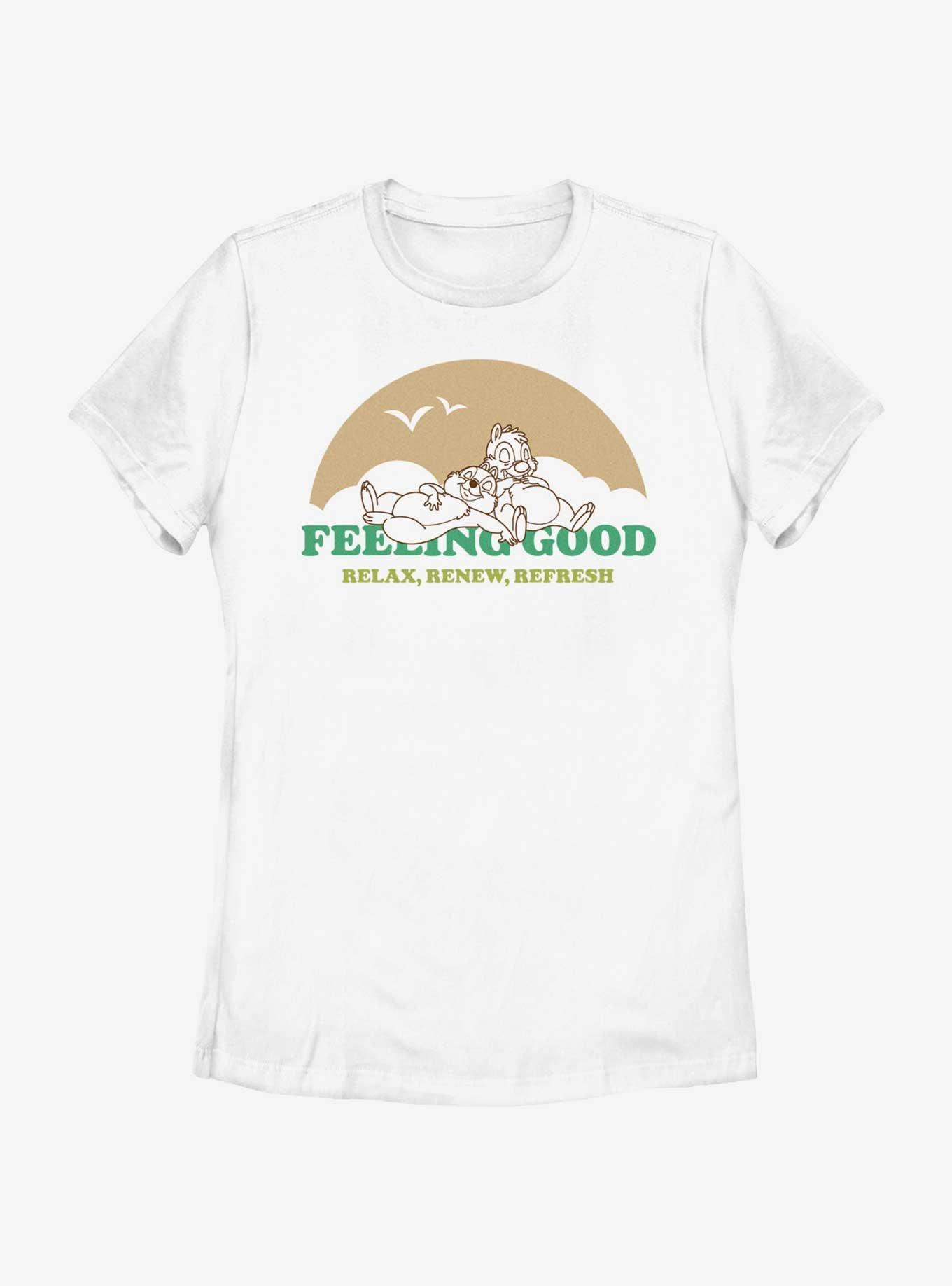 Disney Mickey Mouse Feeling Good Womens T-Shirt, WHITE, hi-res