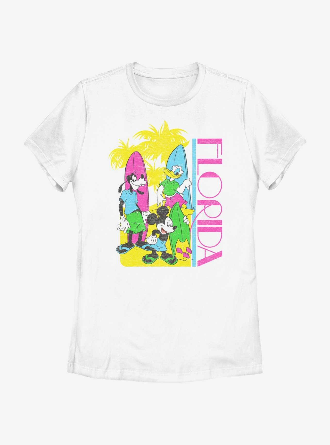 Disney Mickey Mouse Florida Vibes Womens T-Shirt, , hi-res