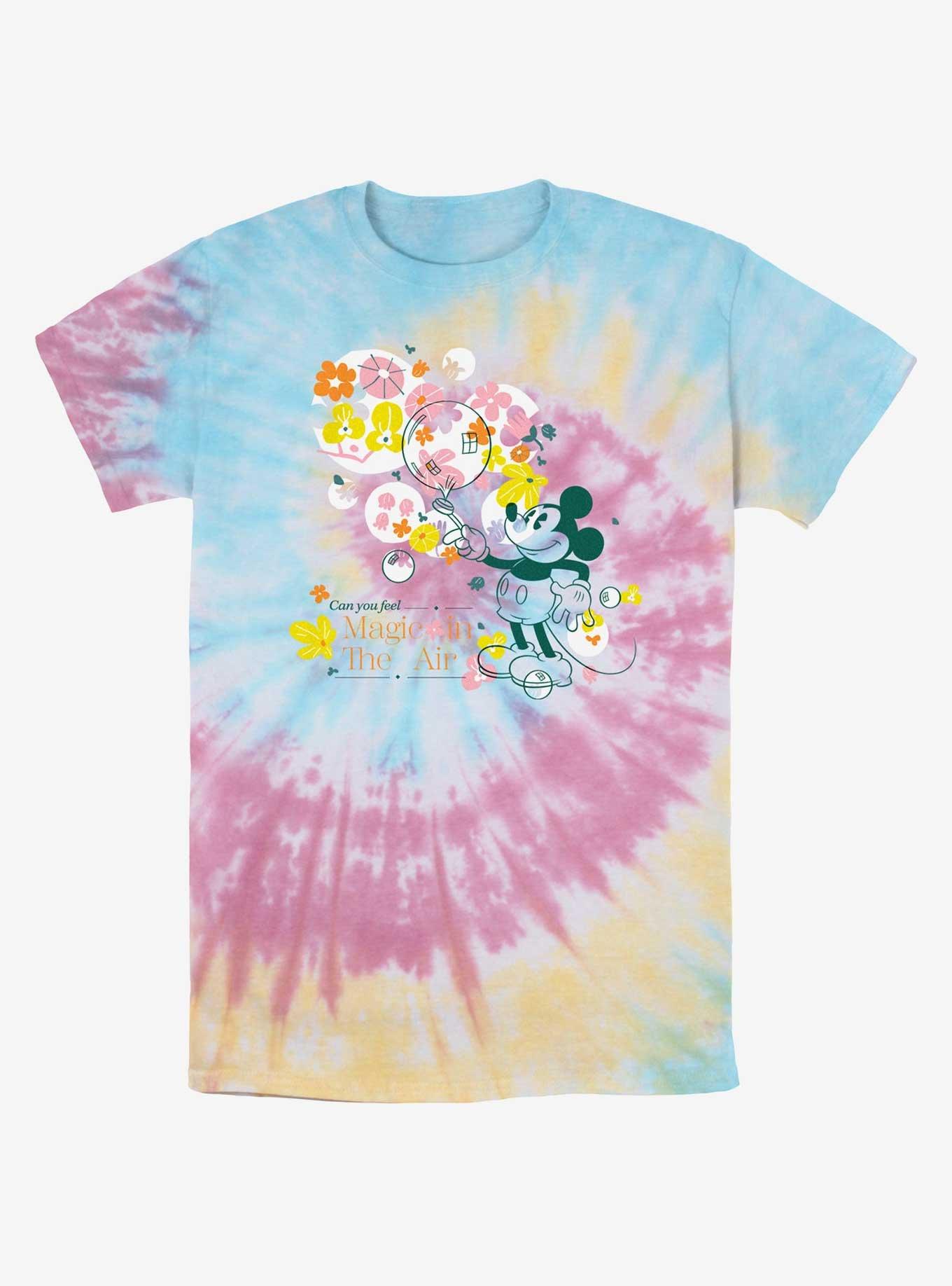 Disney Mickey Mouse Magic In The Air Tie-Dye T-Shirt, , hi-res