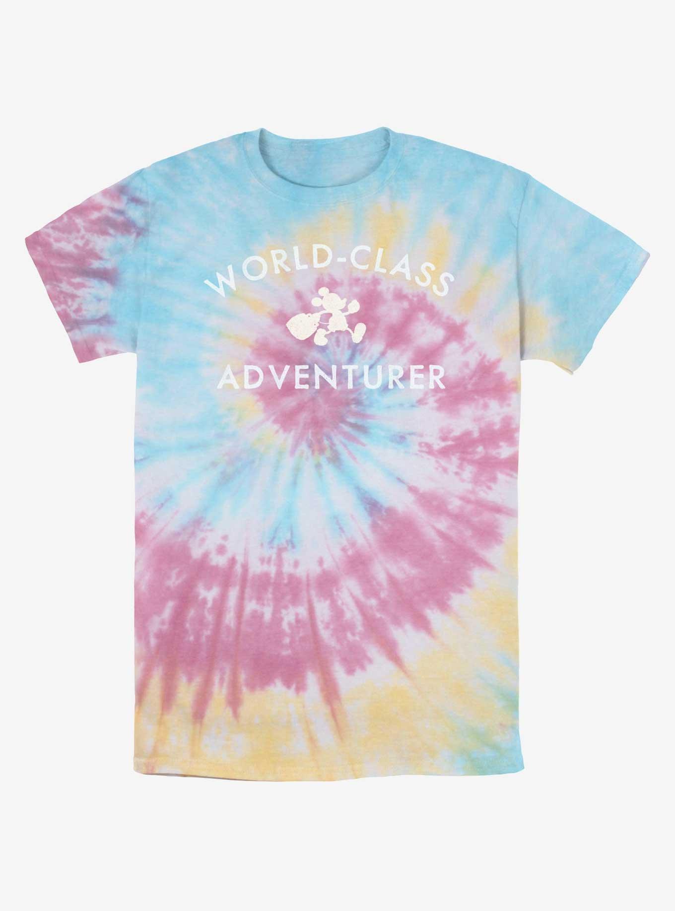 Disney Mickey Mouse World Class Adventurer Tie-Dye T-Shirt, , hi-res