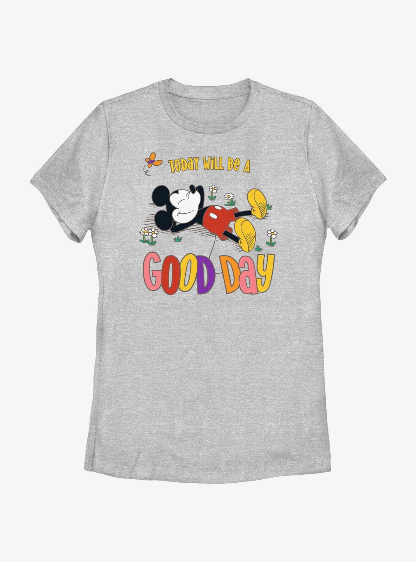 Disney Mickey Mouse Will Be A Good Day Womens T-Shirt, , hi-res