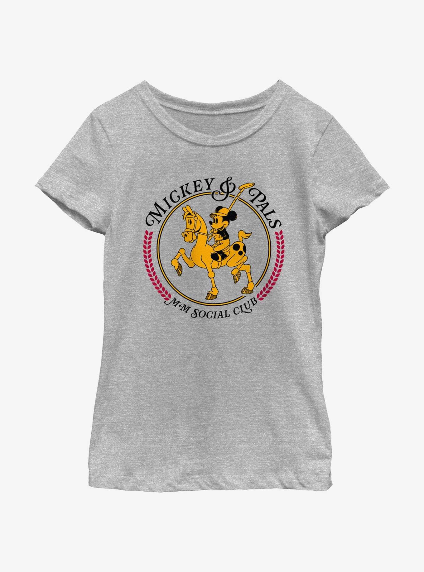 Disney Mickey Mouse With Horse Youth Girls T-Shirt, , hi-res