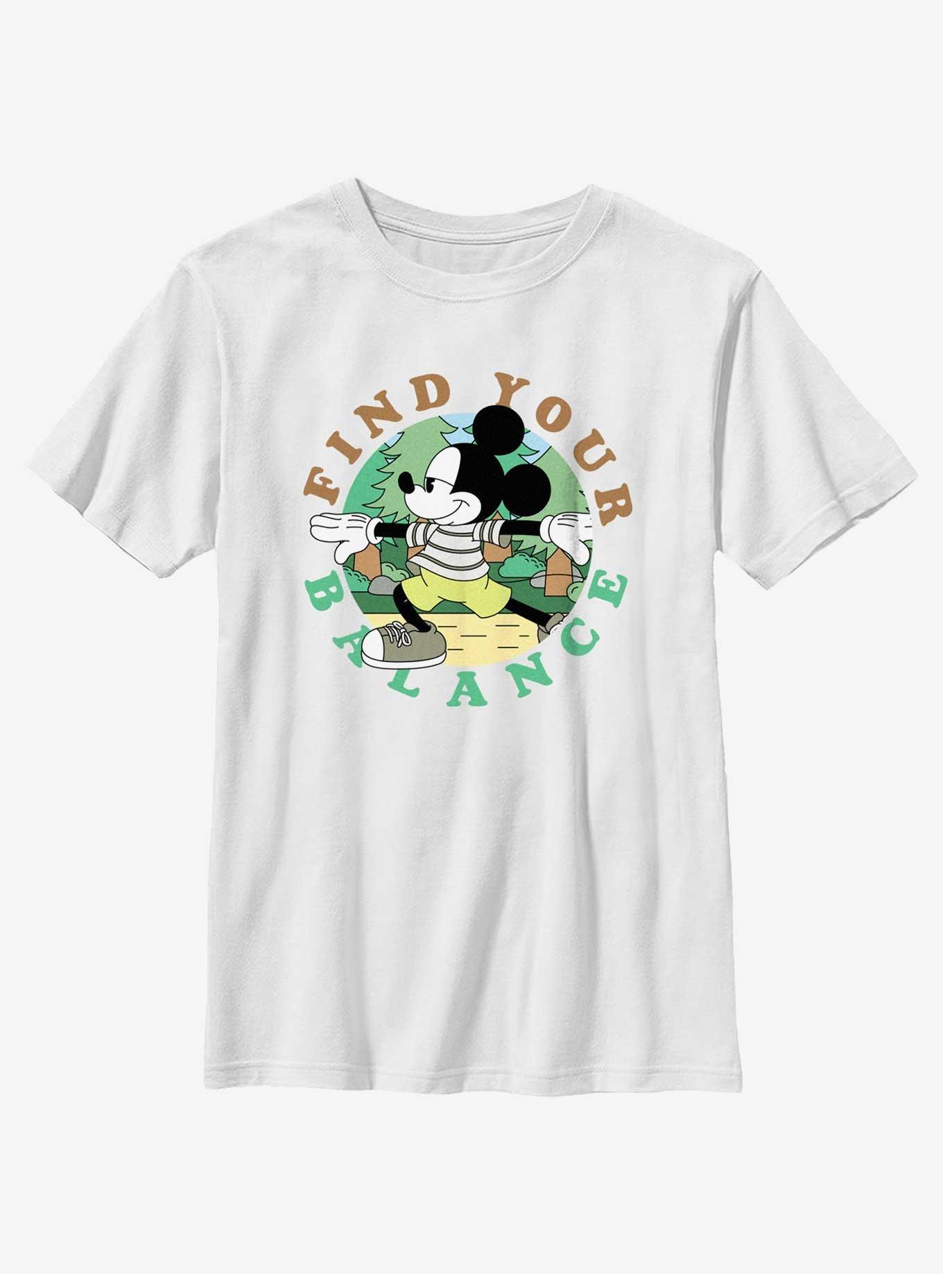 Disney Mickey Mouse Find Your Balance Youth T-Shirt, , hi-res