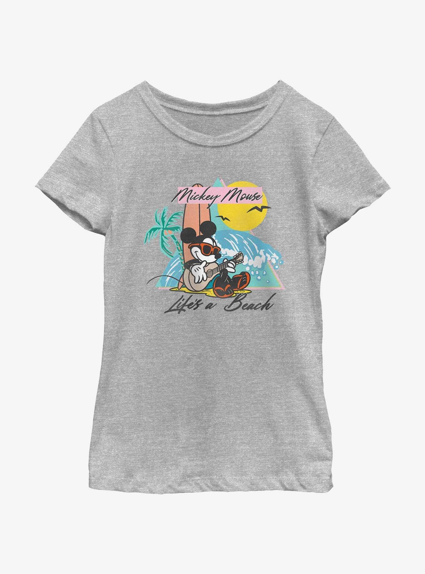 Disney Mickey Mouse Lifes A Beach Youth Girls T-Shirt, , hi-res