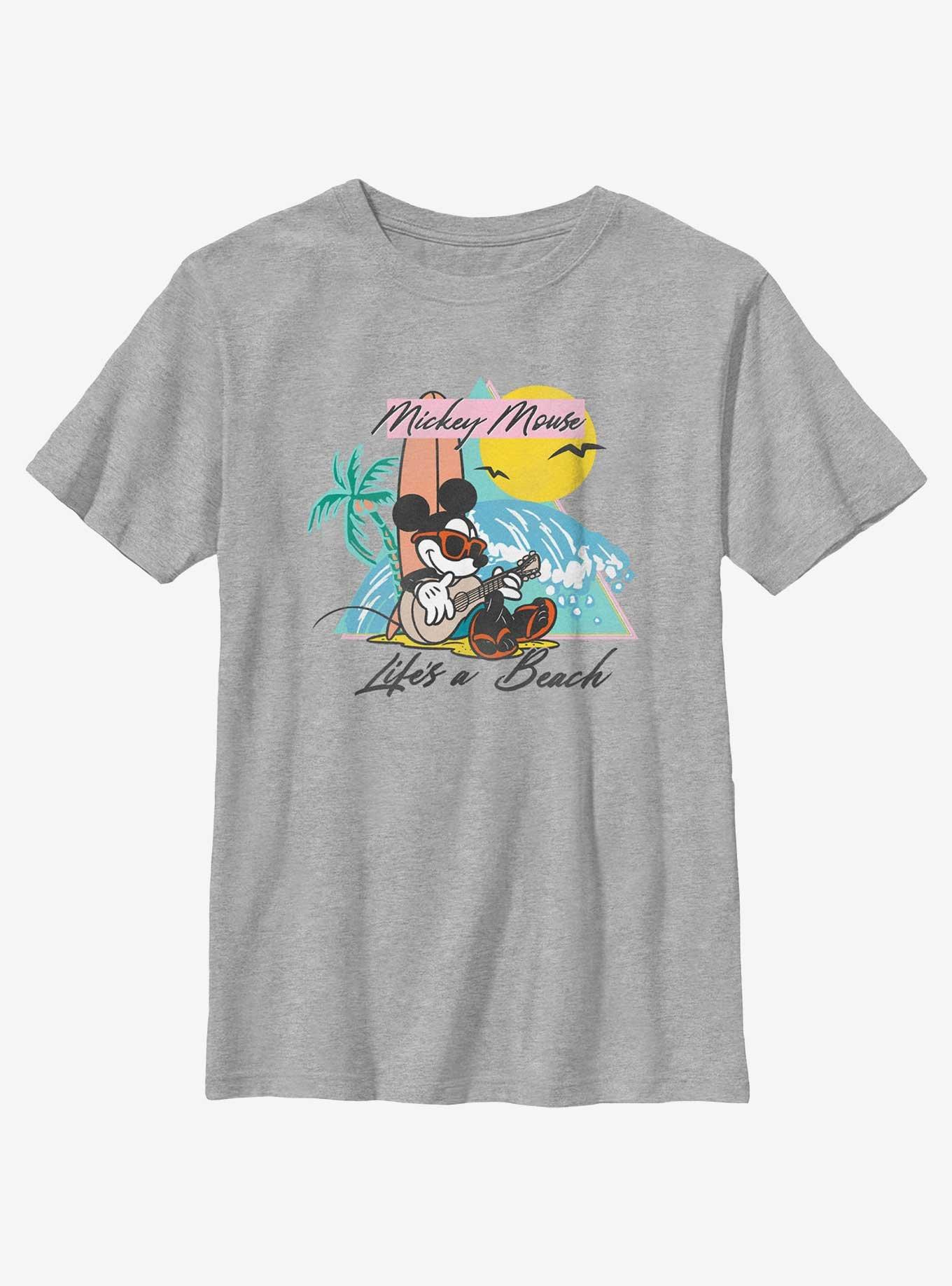 Disney Mickey Mouse Lifes A Beach Youth T-Shirt, , hi-res