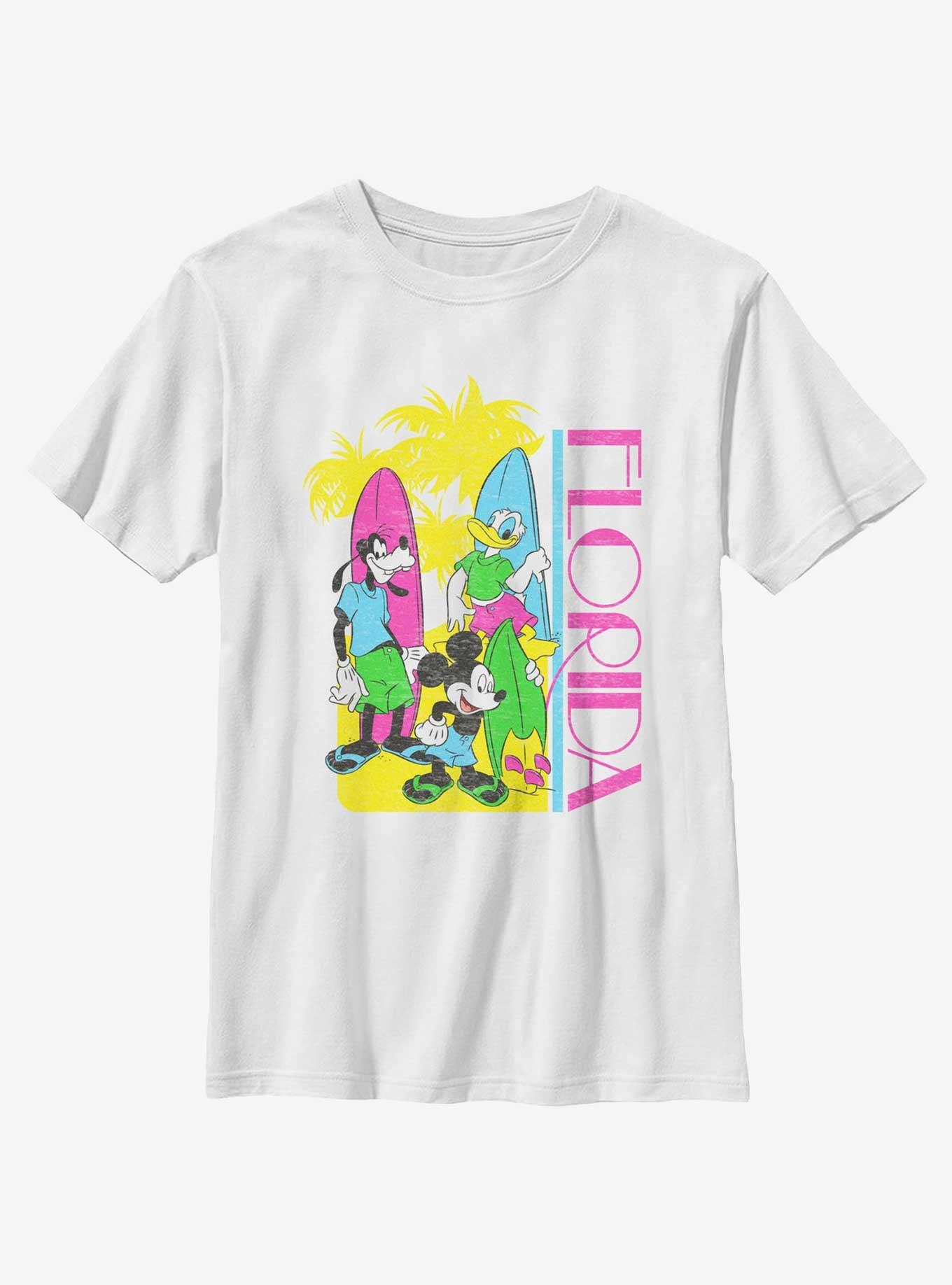 Disney Mickey Mouse Florida Vibes Youth T-Shirt, , hi-res