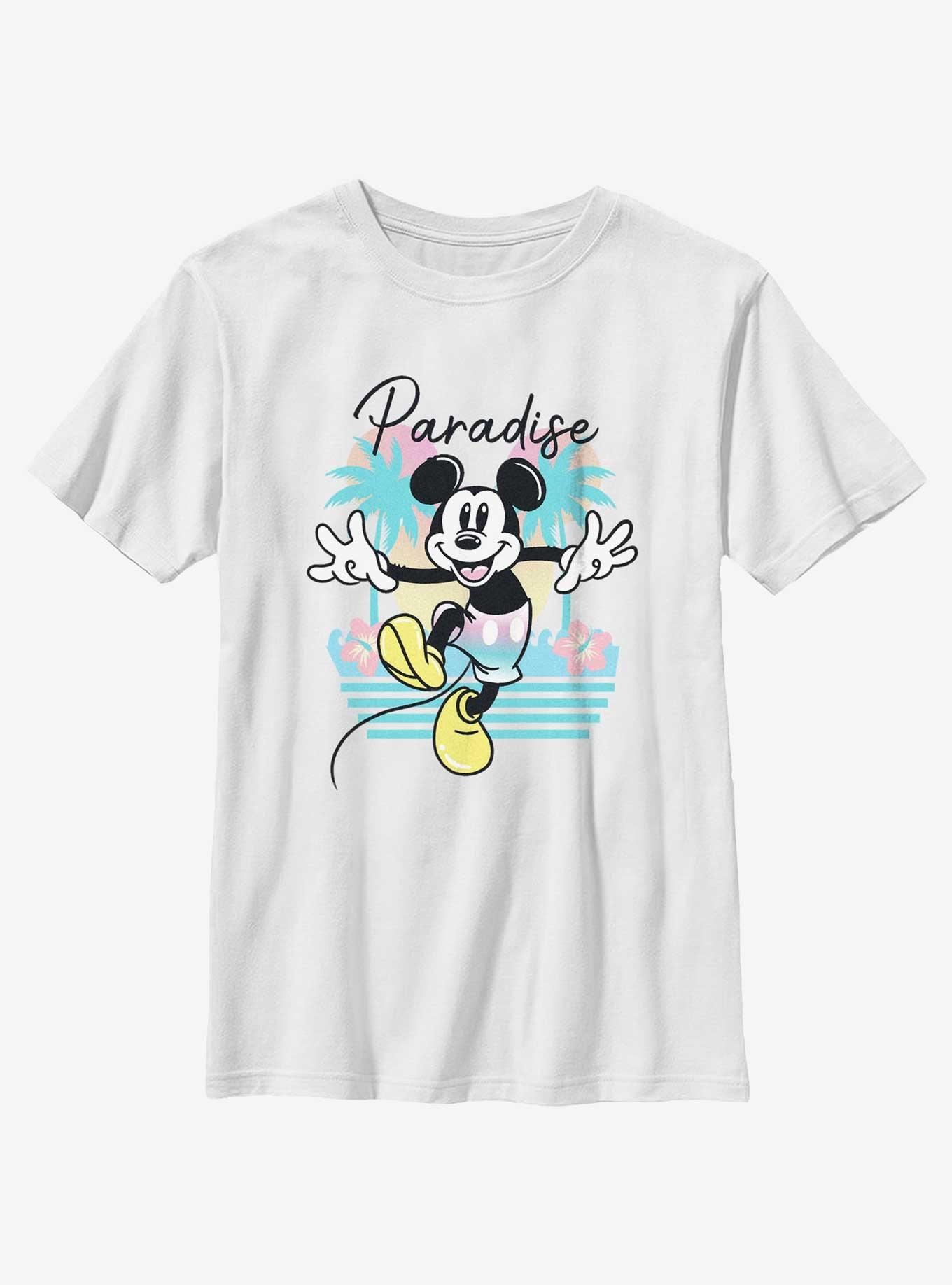 Disney Mickey Mouse Mickey In Paradise Youth T-Shirt, , hi-res
