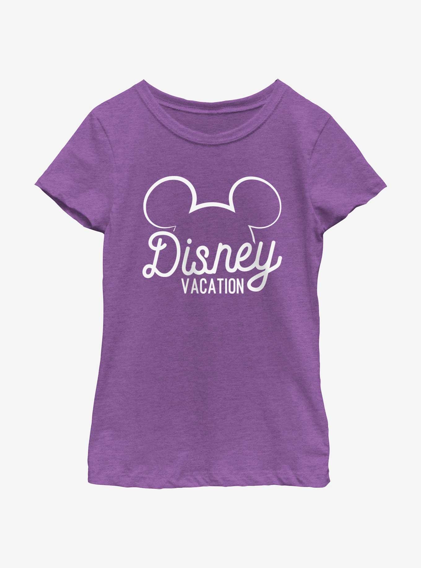 Disney Mickey Mouse Vacation Ears Youth Girls T-Shirt, , hi-res