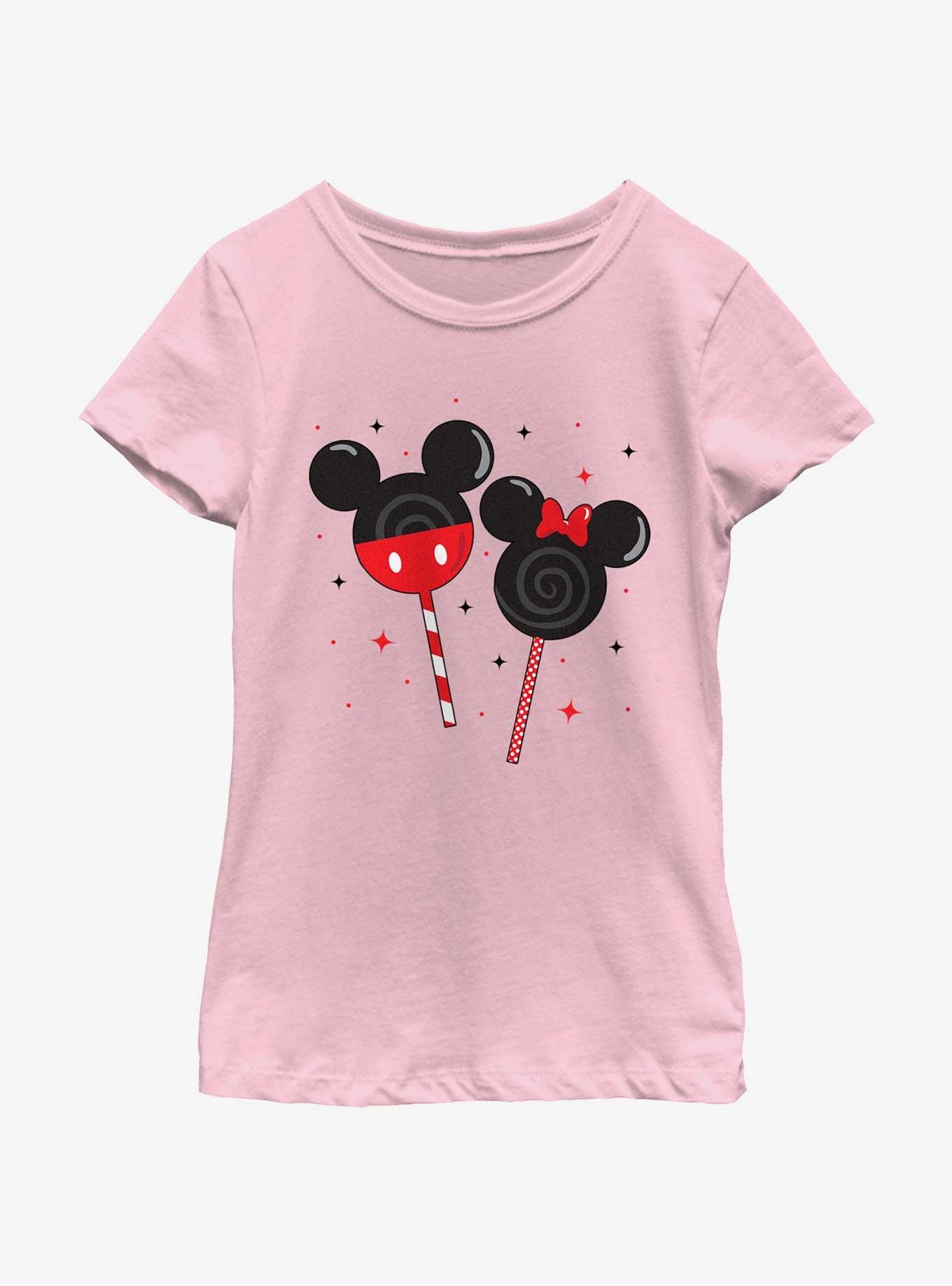 Disney Mickey Mouse Lolipop Mickey Youth Girls T-Shirt, , hi-res