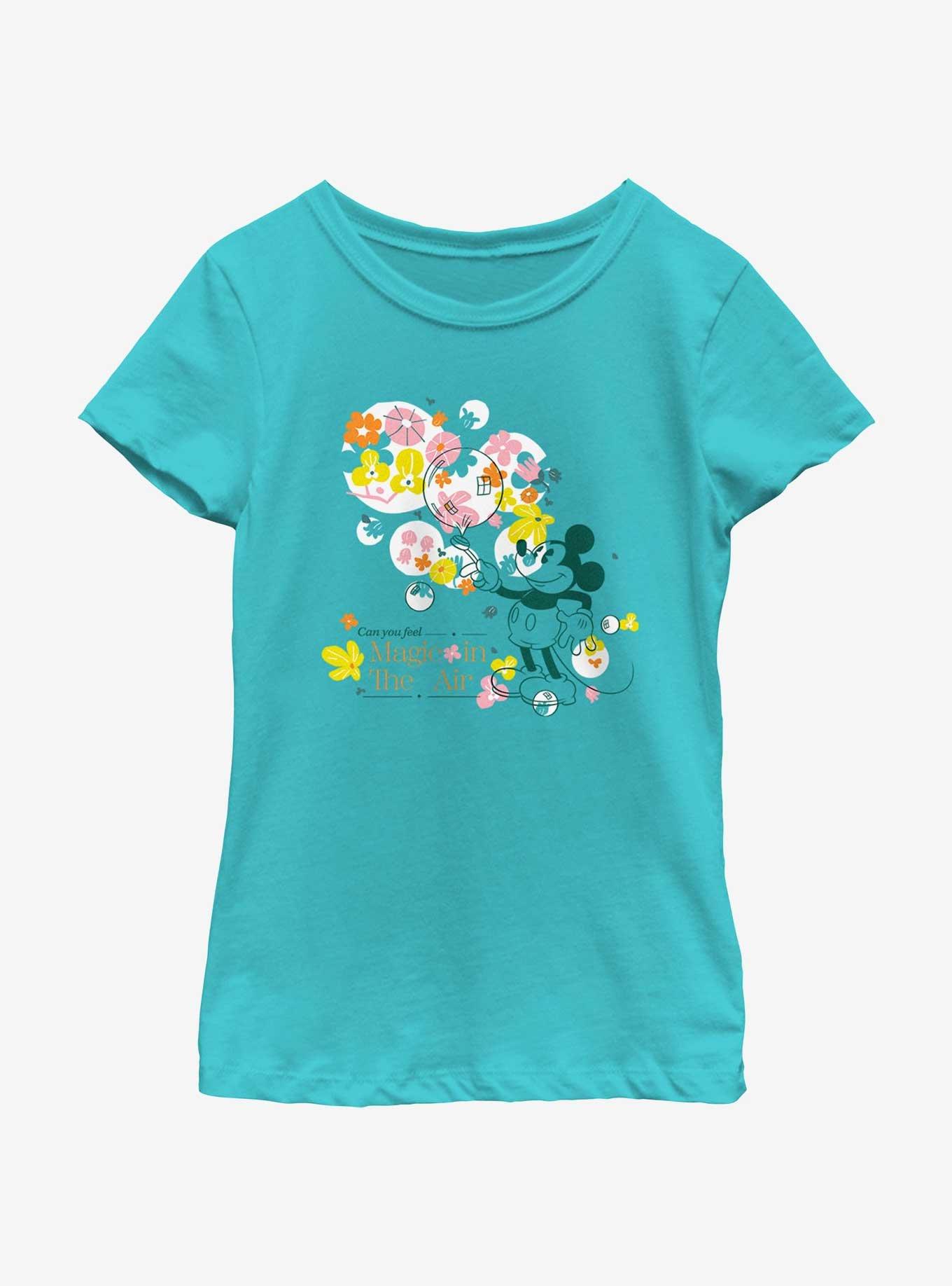 Disney Mickey Mouse Magic In The Air Youth Girls T-Shirt, , hi-res