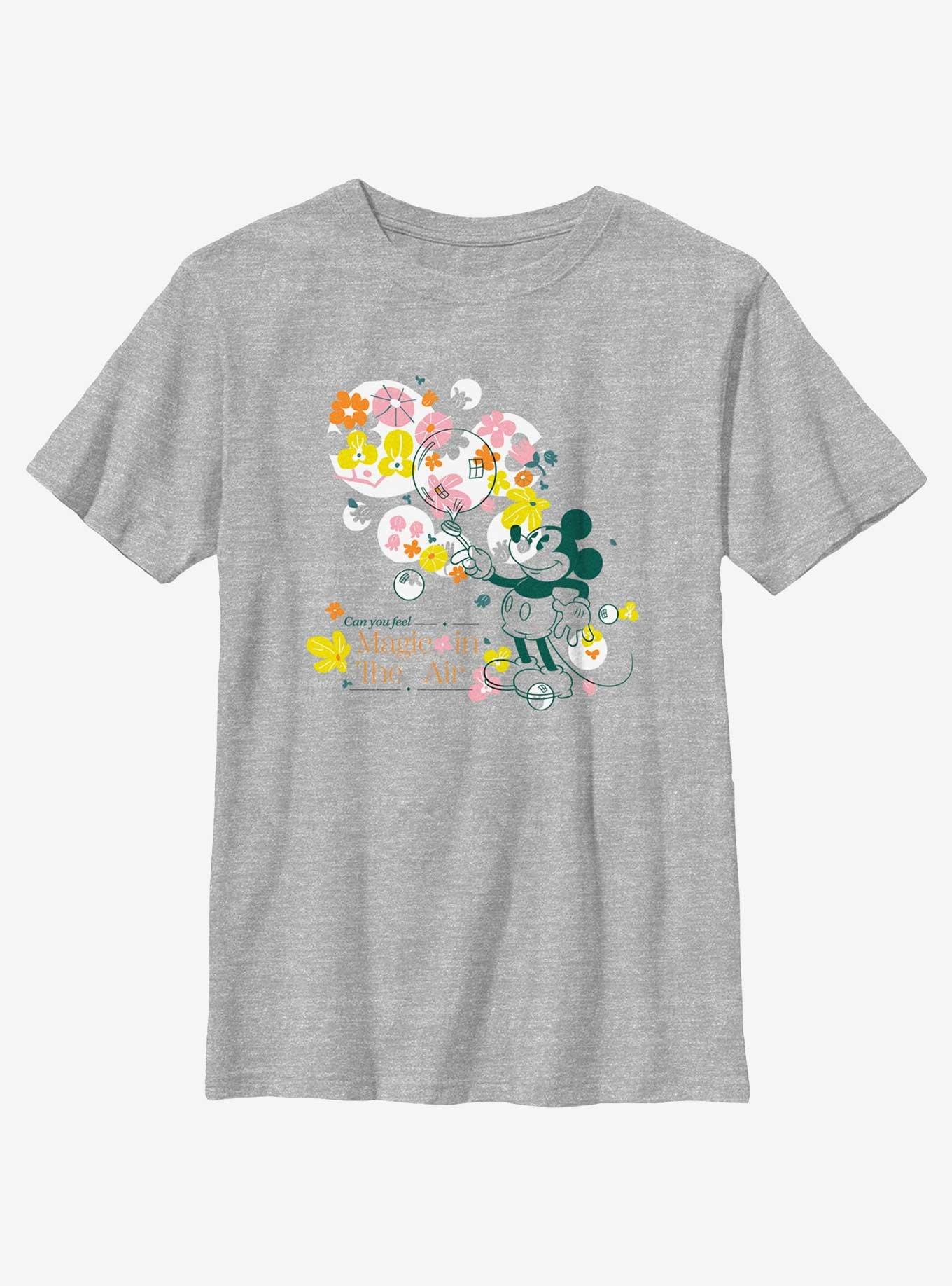 Disney Mickey Mouse Magic In The Air Youth T-Shirt, ATH HTR, hi-res