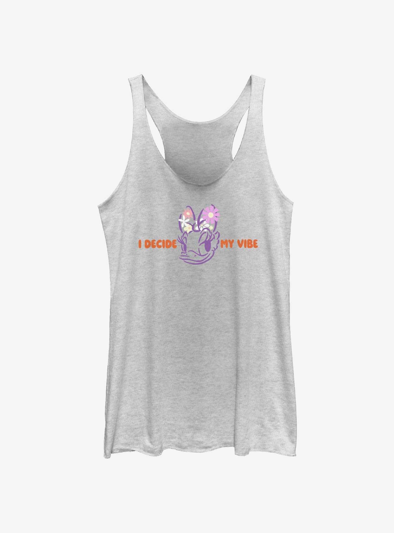 Disney Mickey Mouse I Decide My Vibe Daisy Womens Tank, , hi-res