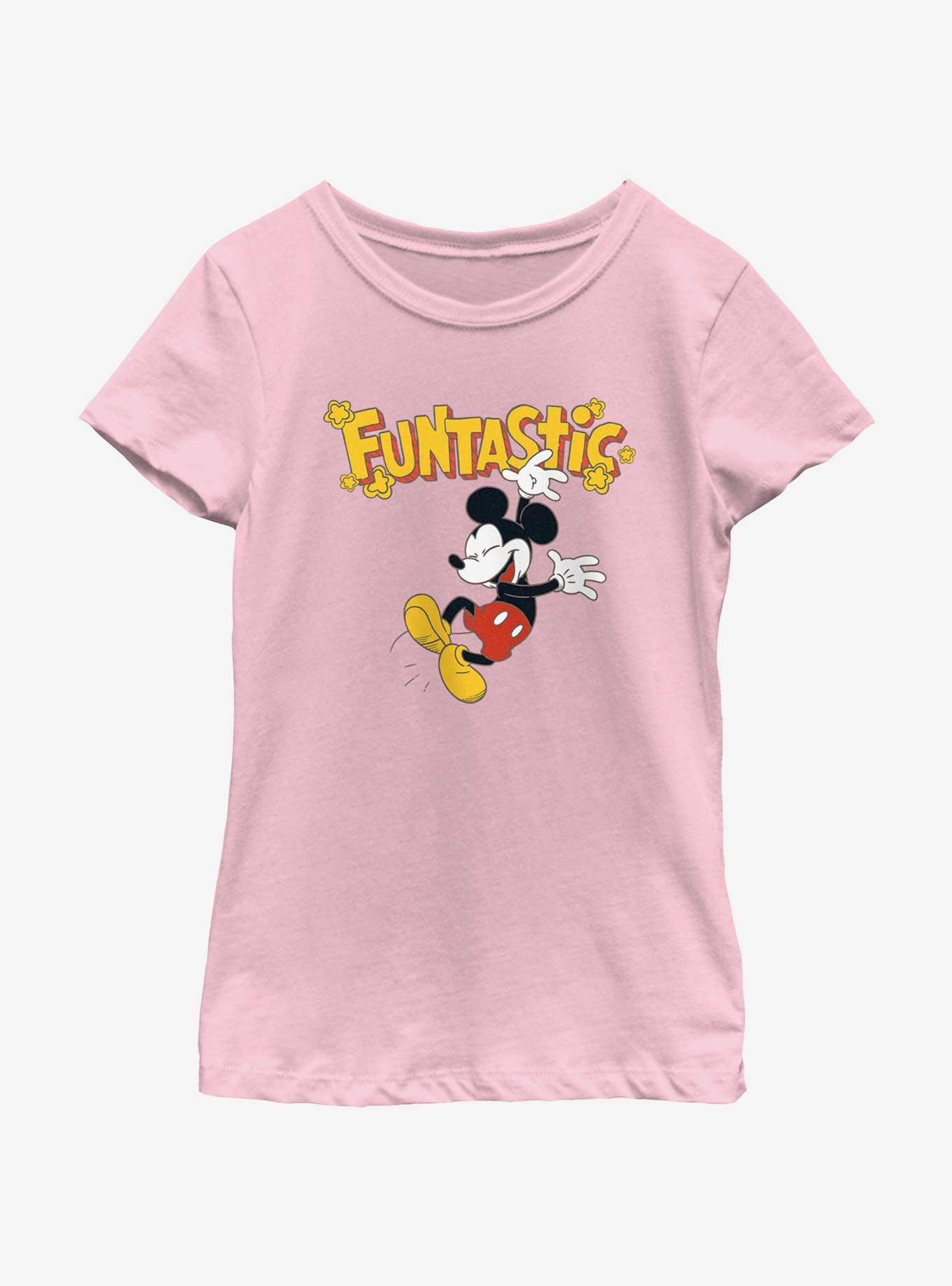 Disney Mickey Mouse Funtastic Youth Girls T-Shirt, , hi-res