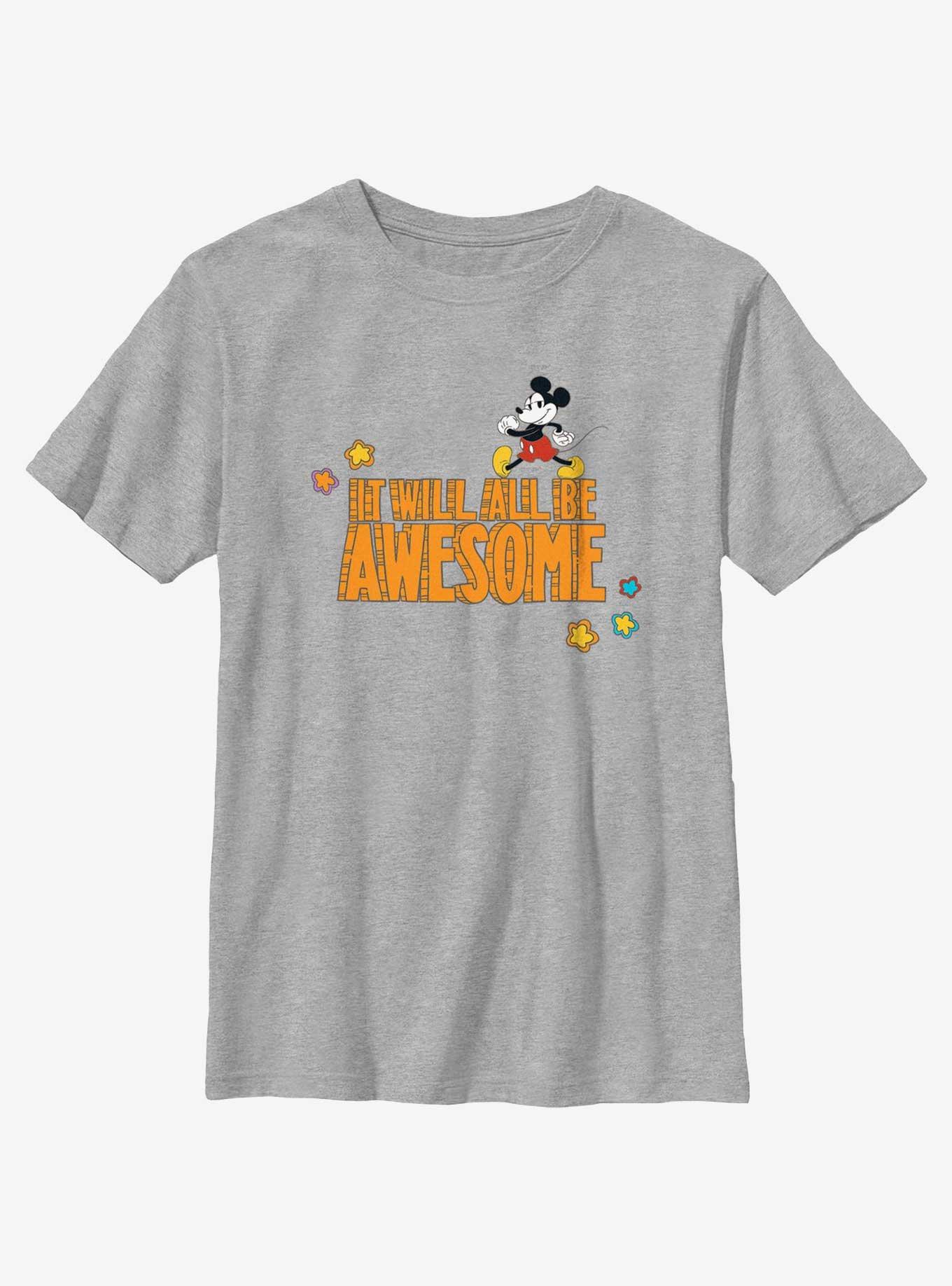 Disney Mickey Mouse Will All Be Awesome Youth T-Shirt, , hi-res