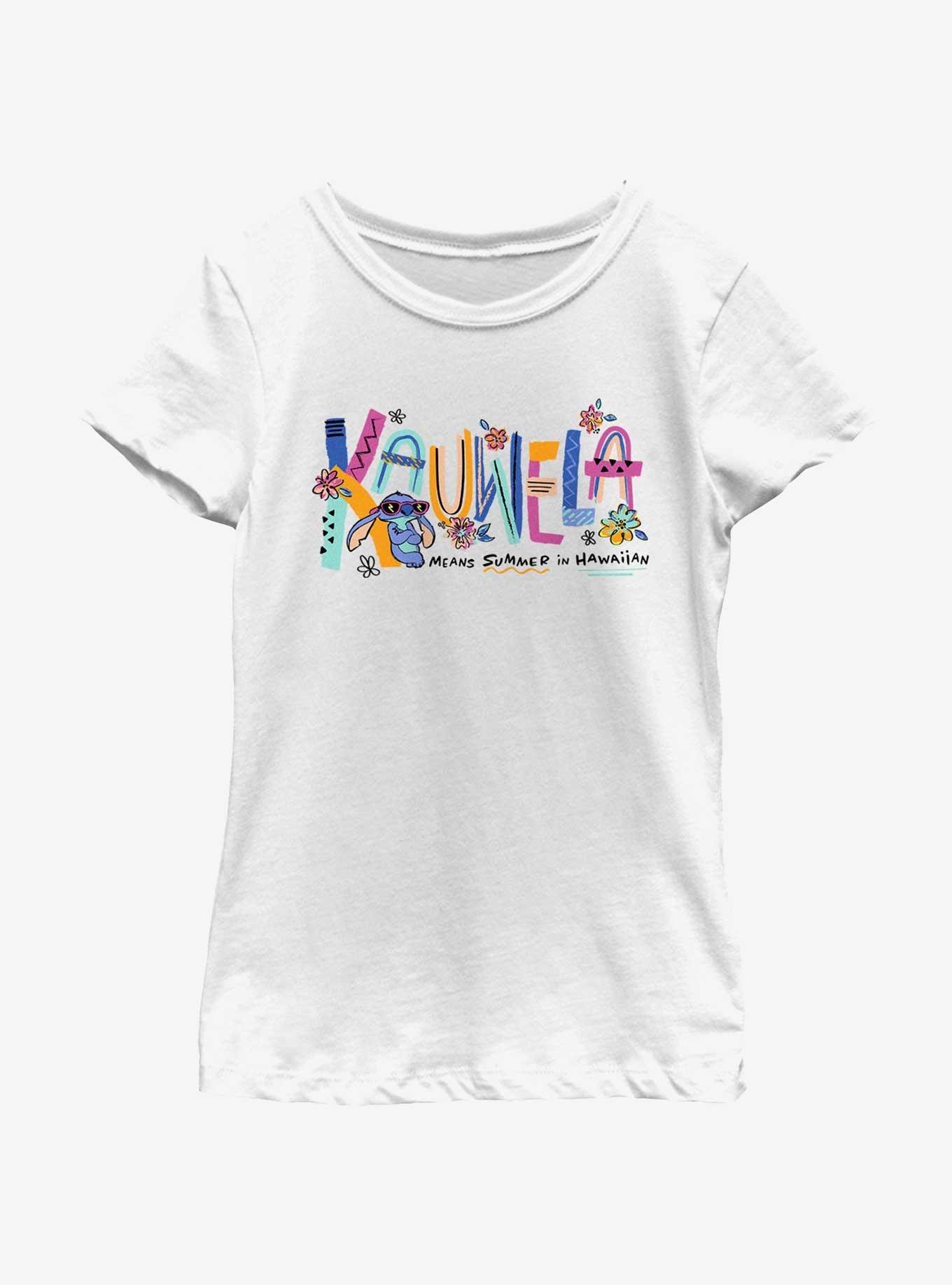 Disney Lilo & Stitch Kauwela Youth Girls T-Shirt, , hi-res