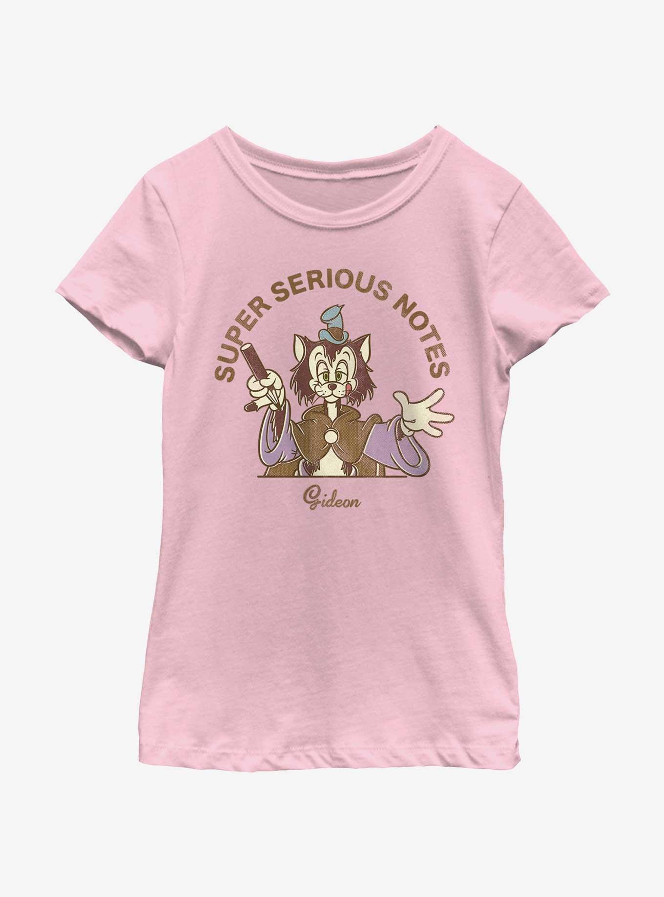 Disney Pinocchio Super Serious Gideon Youth Girls T-Shirt, , hi-res