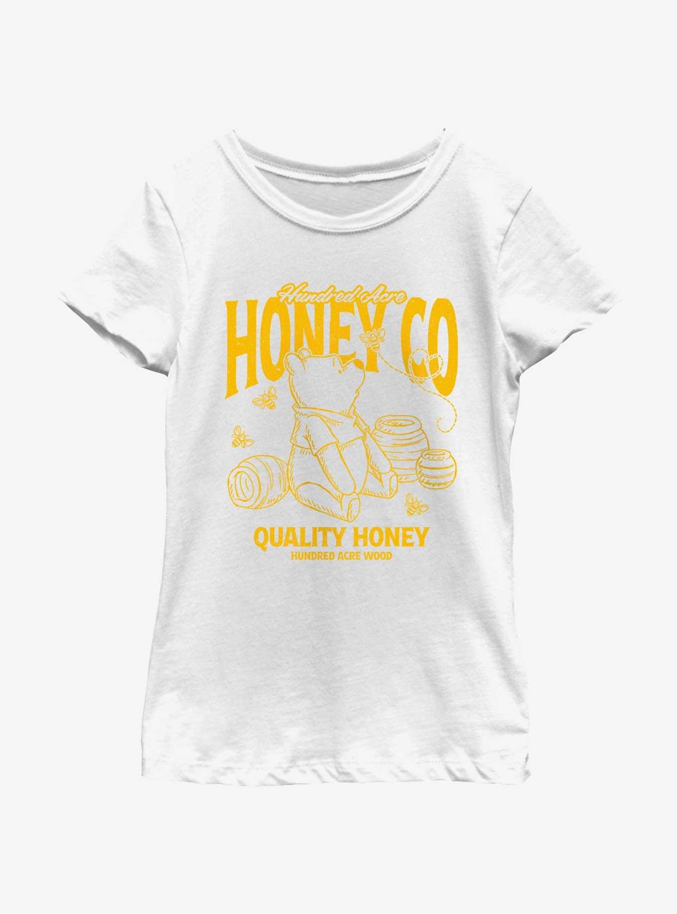 Disney Winnie The Pooh Honey Co Youth Girls T-Shirt, , hi-res