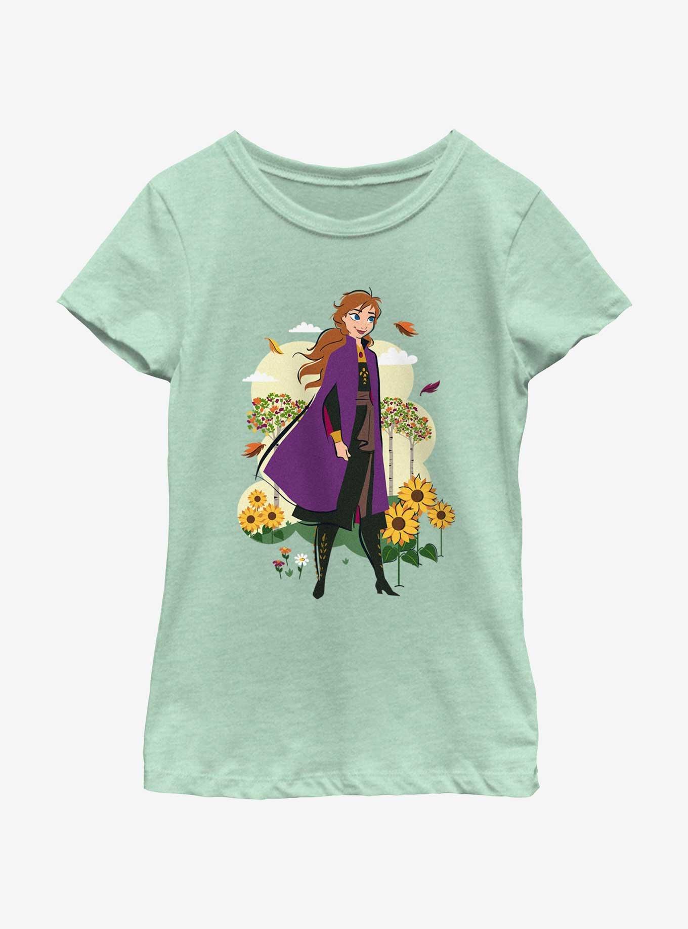 Disney Frozen Spring Anna Youth Girls T-Shirt, , hi-res