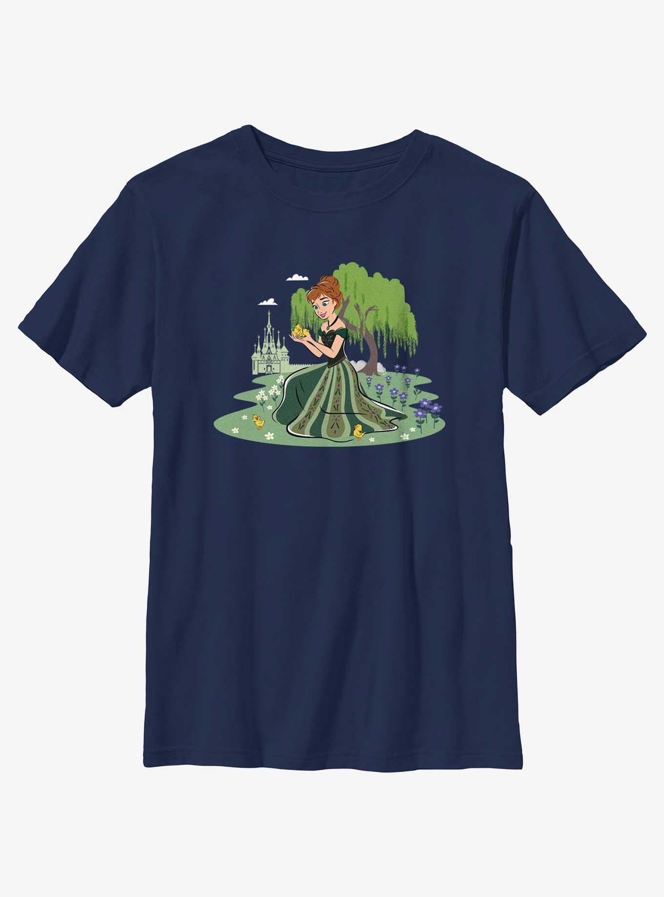 Disney Frozen Anna With Ducks Youth T-Shirt, , hi-res