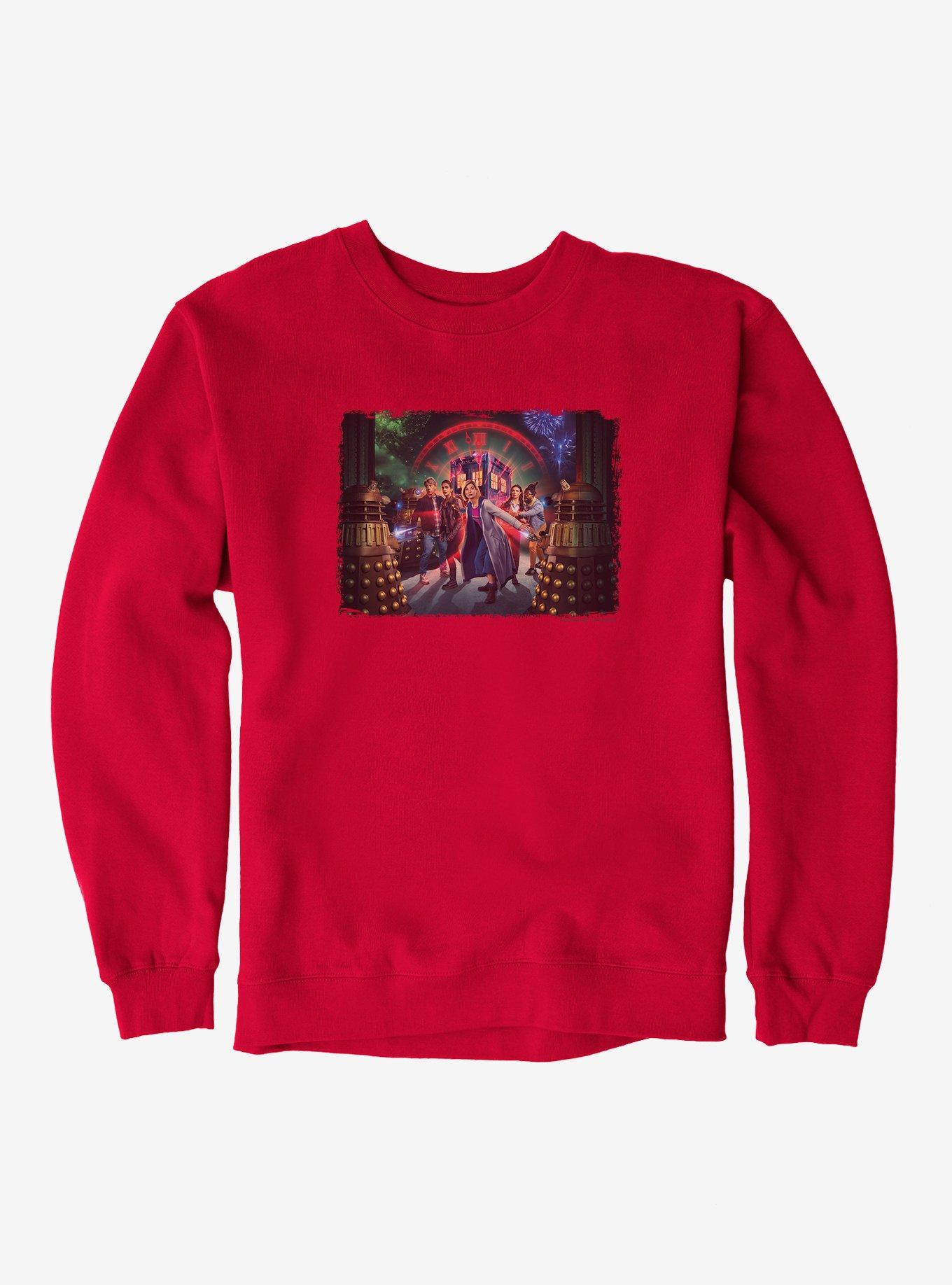 Doctor Who The Thirteenth Doctor Festive Hero Sweatshirt, , hi-res