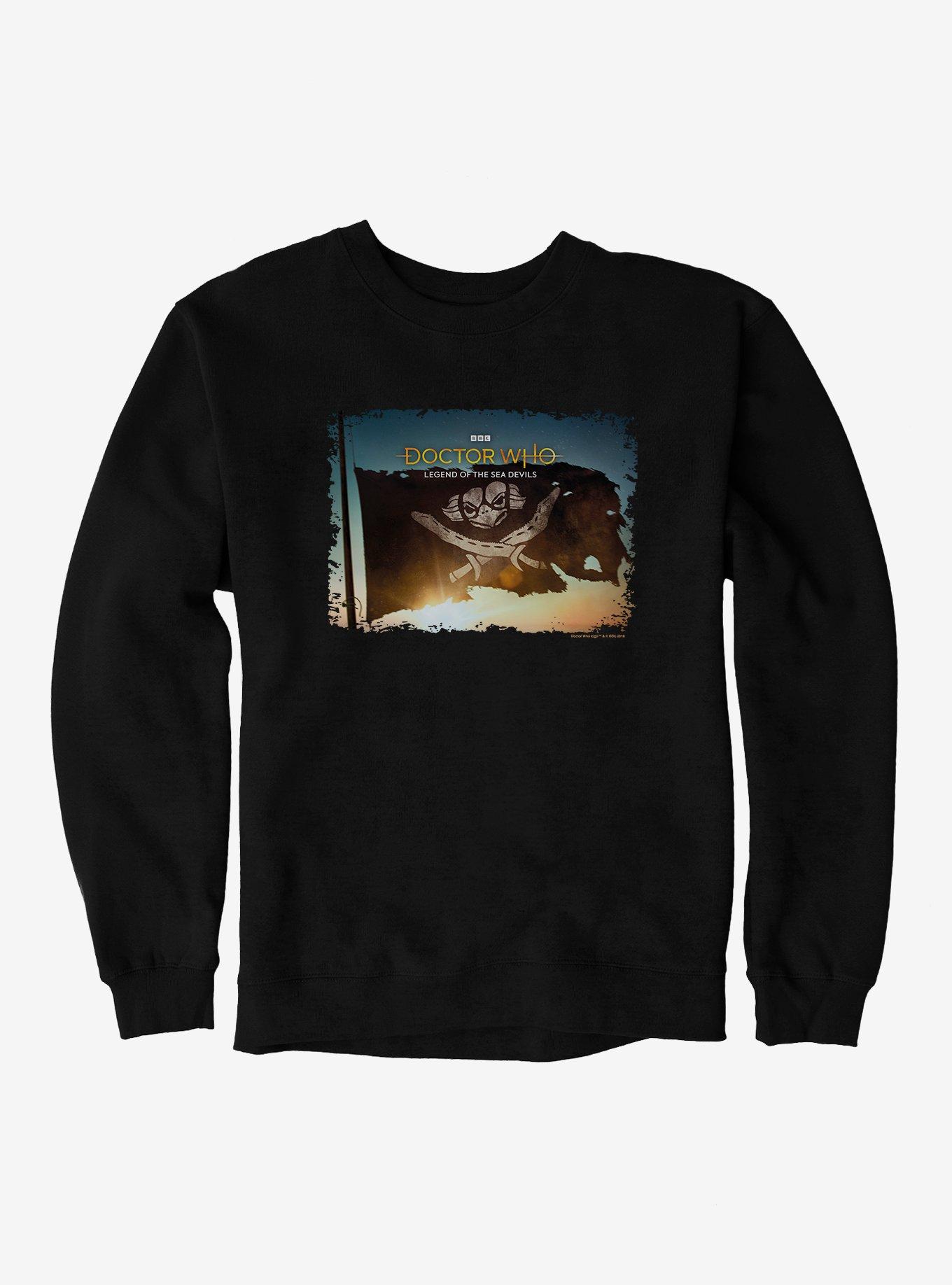 Doctor Who The Thirteenth Doctor Flag Poster Sweatshirt