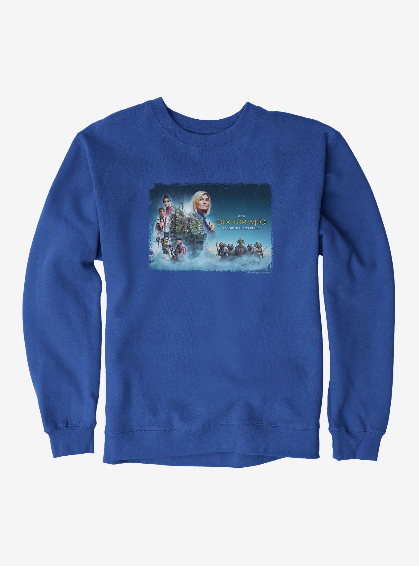 Doctor Who The Thirteenth Doctor Legend Of The Sea Devils Sweatshirt