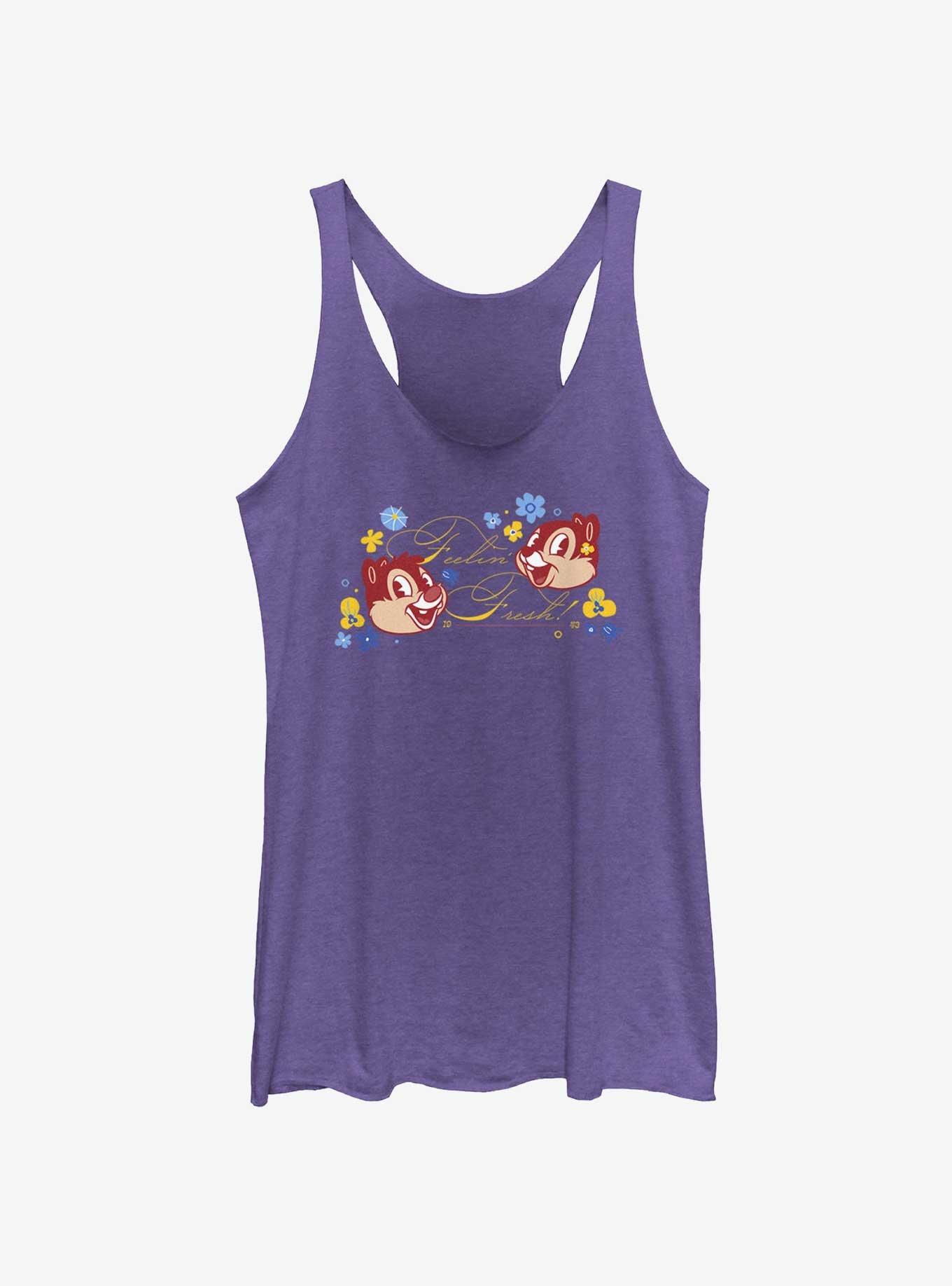 Disney Mickey Mouse Feelin Fresh Womens Tank, PUR HTR, hi-res