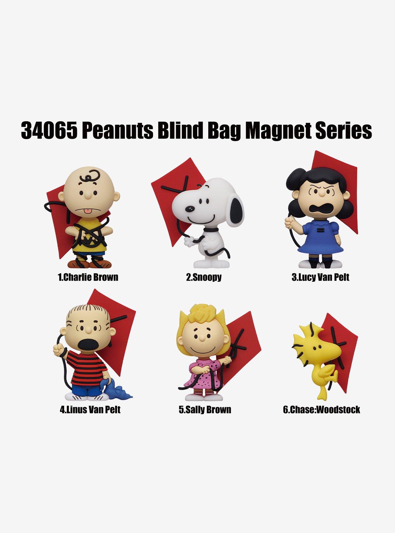 Peanuts 75th Anniversary Character Kite Blind Bag Magnet, , hi-res