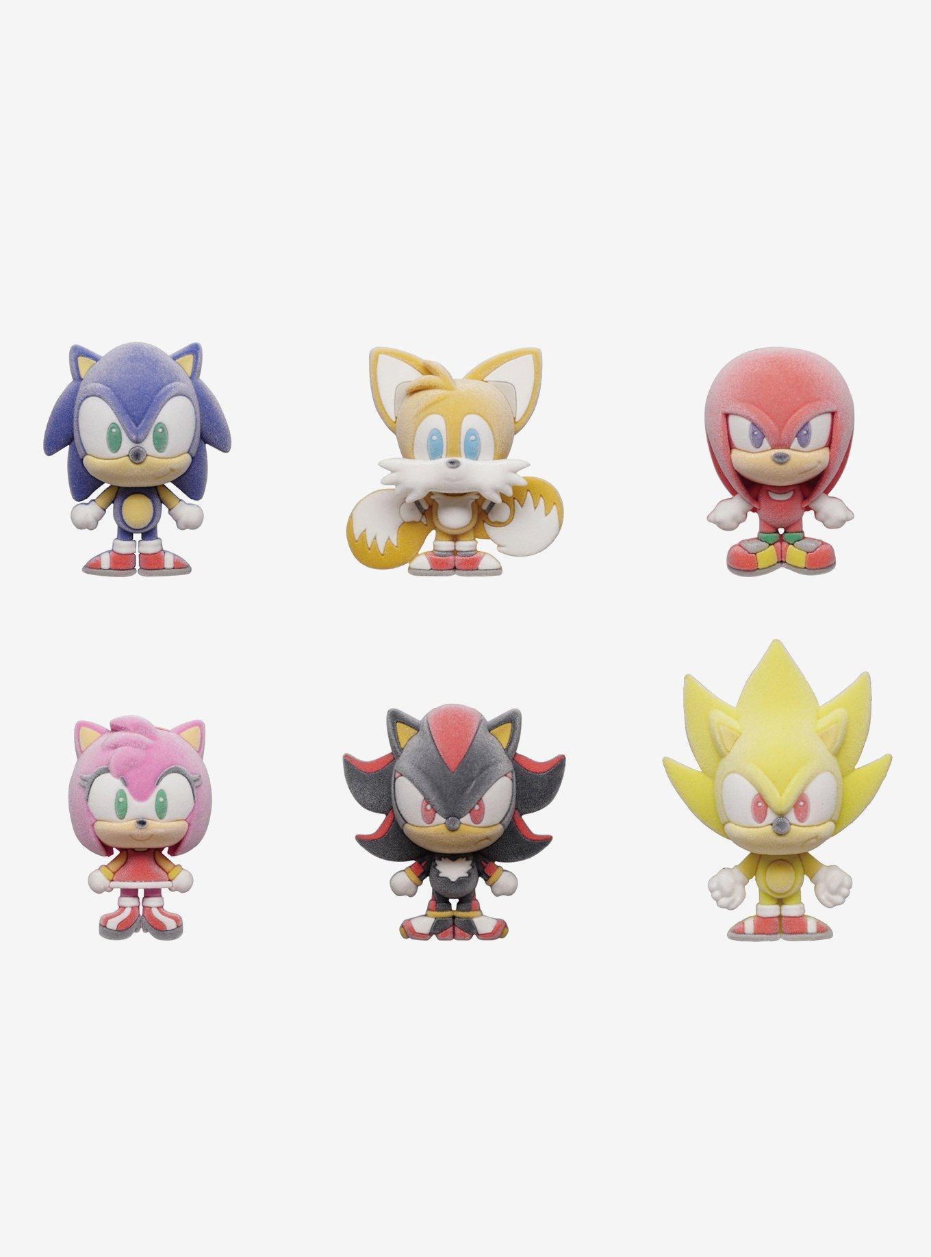 Sonic The Hedgehog (Series 4) Flocked Blind Bag Magnet, , hi-res