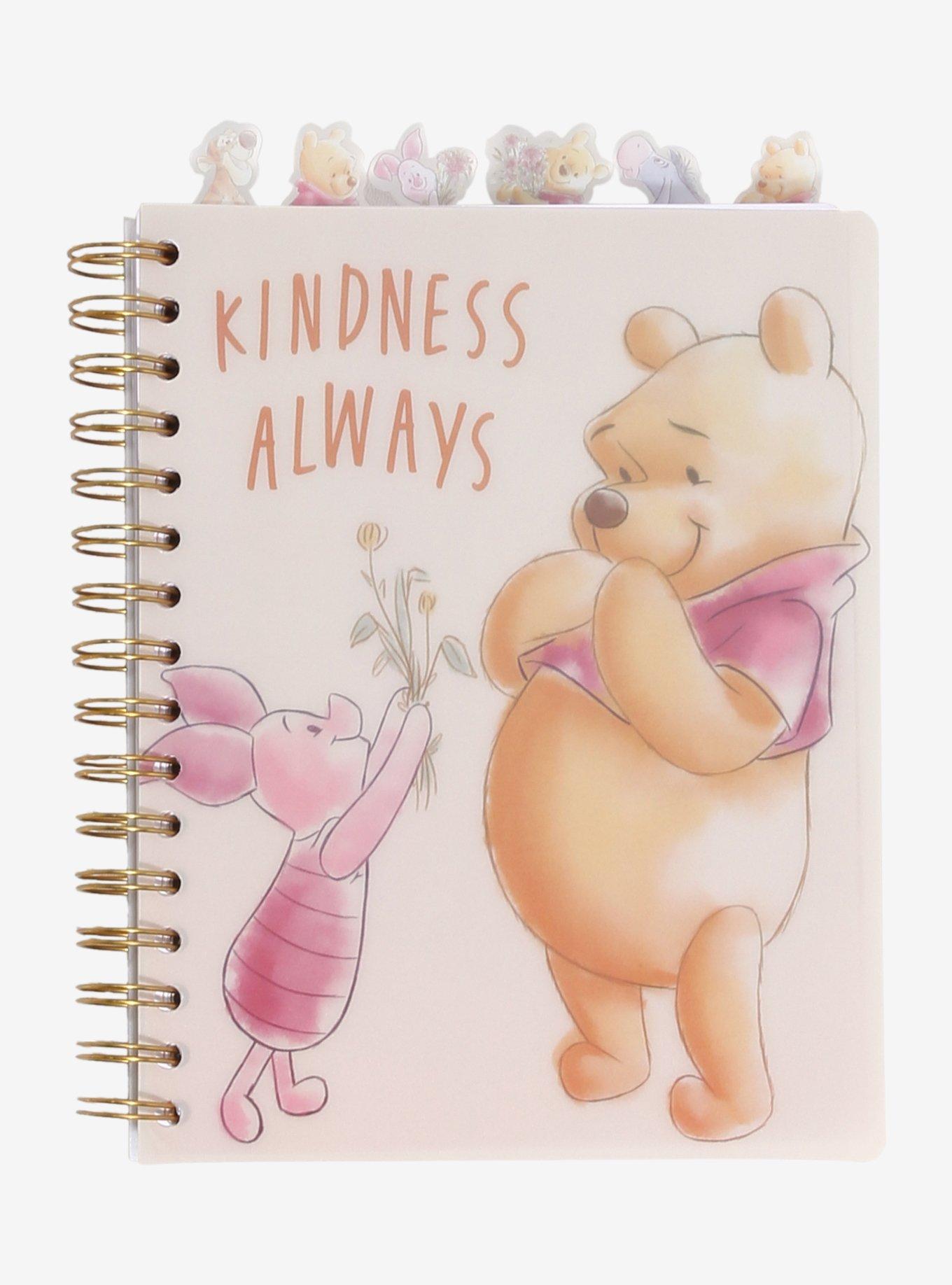 Disney Winnie the Pooh Kindness Figural Tab Journal