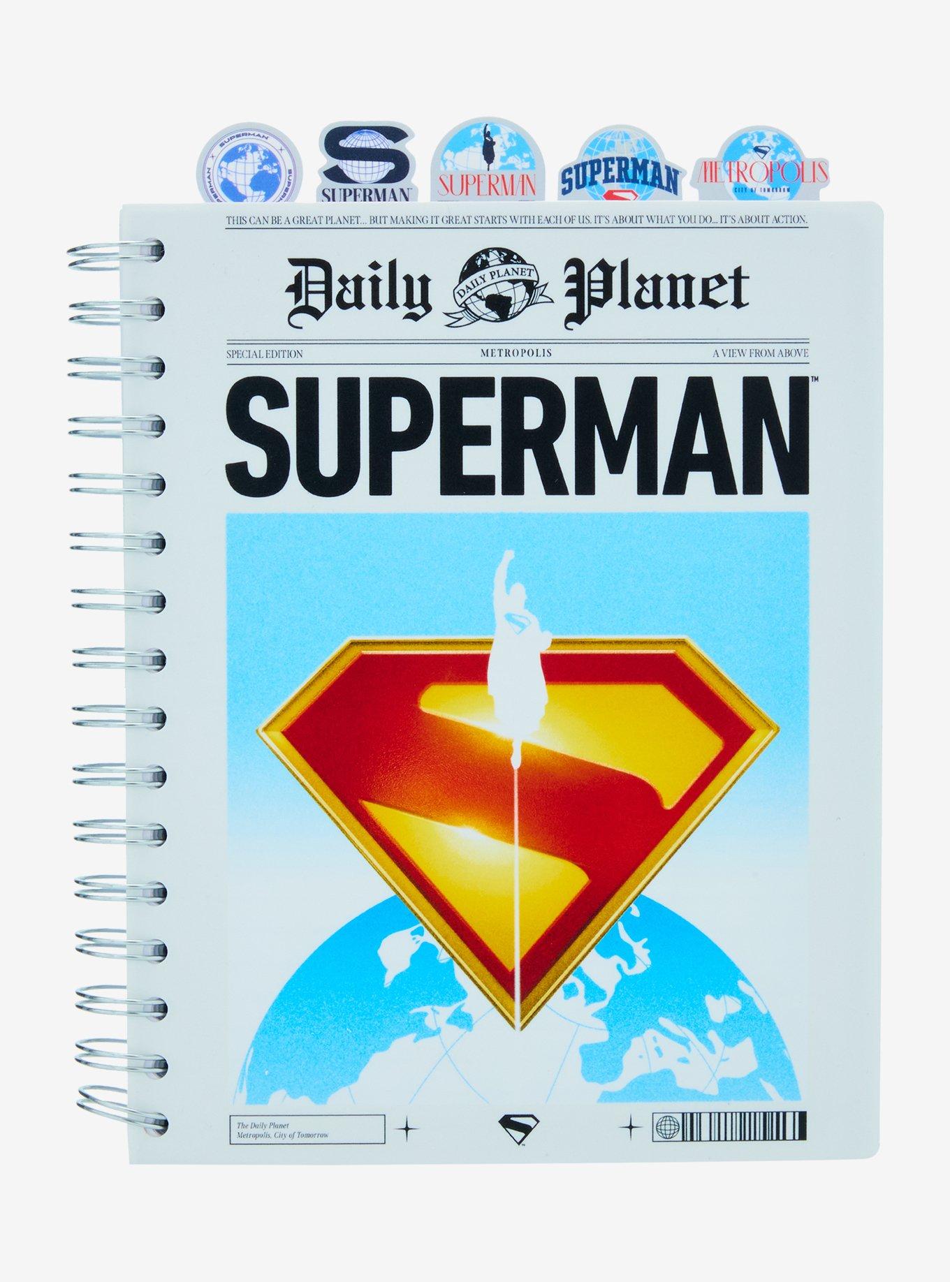 DC Comics Superman Daily Planet Figural Tab Journal - BoxLunch Exclusive, , hi-res