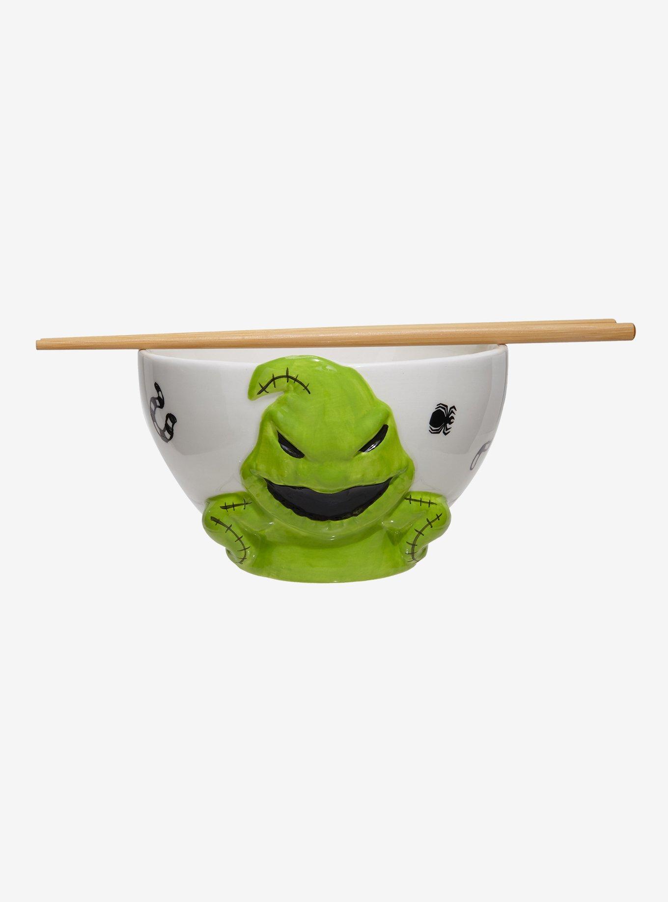 Disney The Nightmare Before Christmas Oogie Boogie Molded Ramen Bowl with Chopsticks - BoxLunch Exclusive, , hi-res