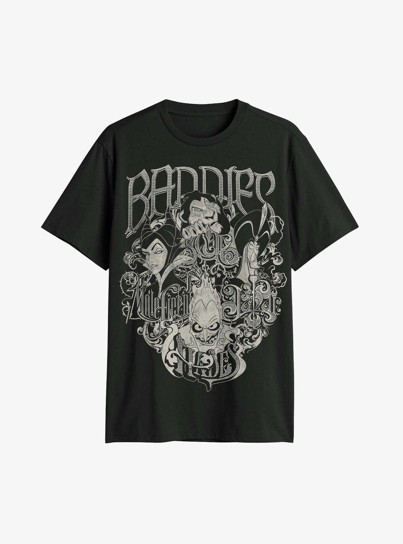 Disney Villains Baddest Baddies T-Shirt, BLACK, hi-res