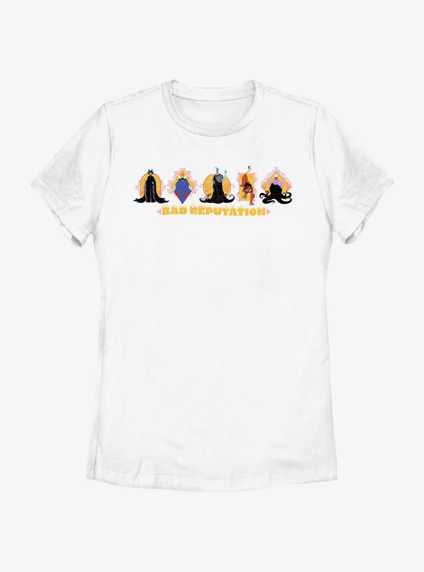 Disney Villains Villians Bad Reputation Womens T-Shirt, , hi-res
