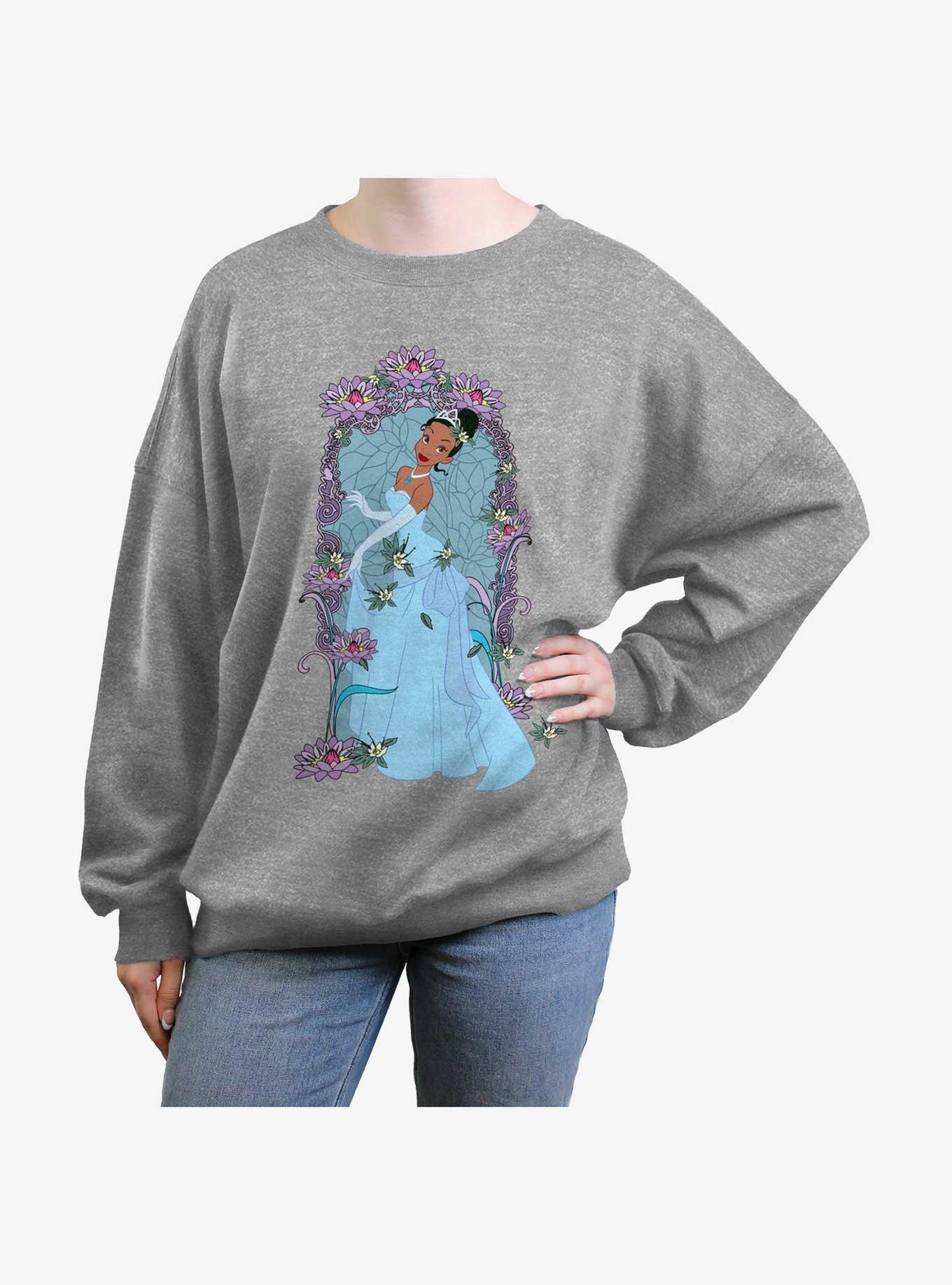 Disney The Princess and the Frog Tiana Love Redux Womens Oversized Sweatshirt