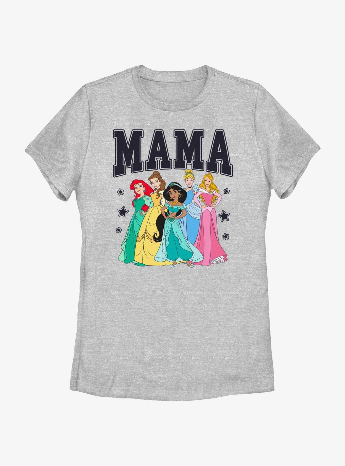 Disney Princesses Mama Collegiate Family Set Womens T-Shirt, , hi-res