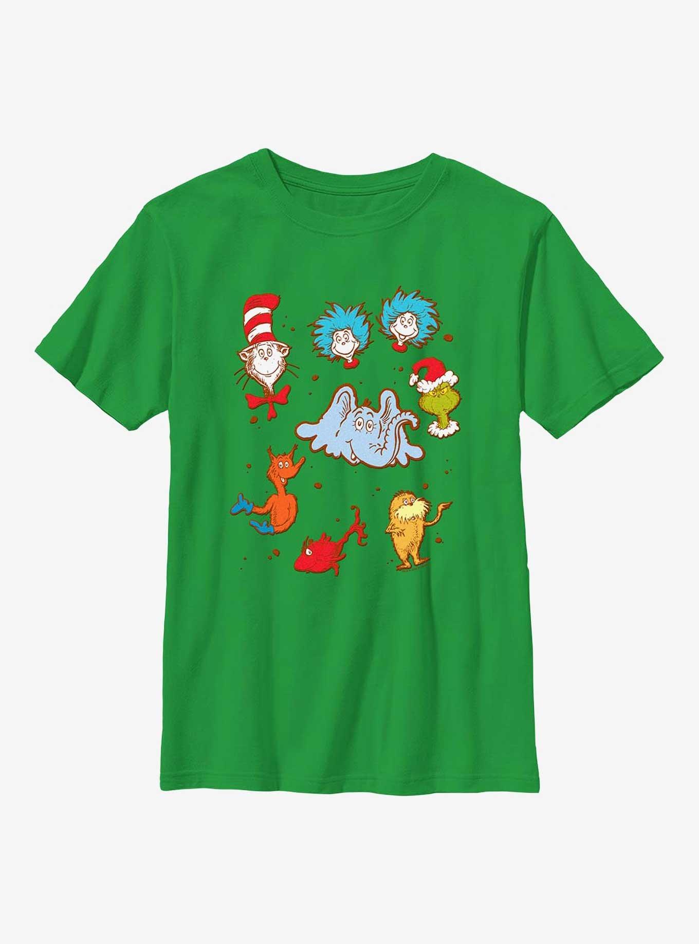 Dr Seuss Ginger Bread Seuss Youth T-Shirt, , hi-res